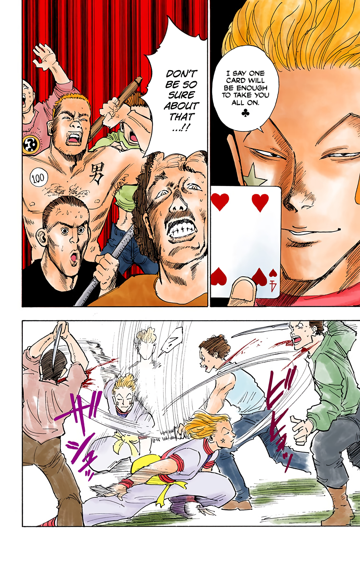 Halaman dari HUNTER x HUNTER (Official Colored) Chapter 9