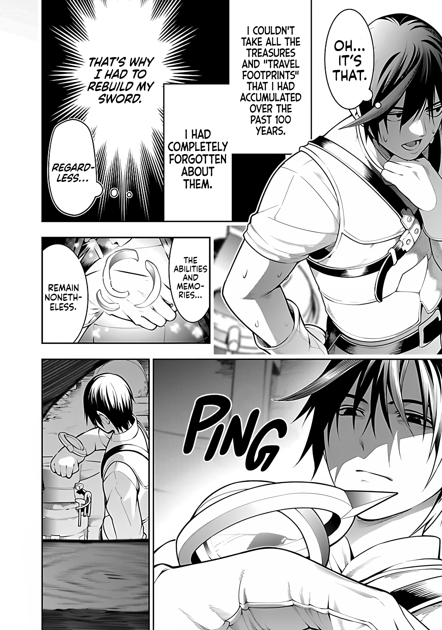 Halaman dari Tsuihousareru Tabi ni Skill wo Te ni Ireta Ore ga, 100 no Isekai de 2-shuume Musou Chapter 10.1