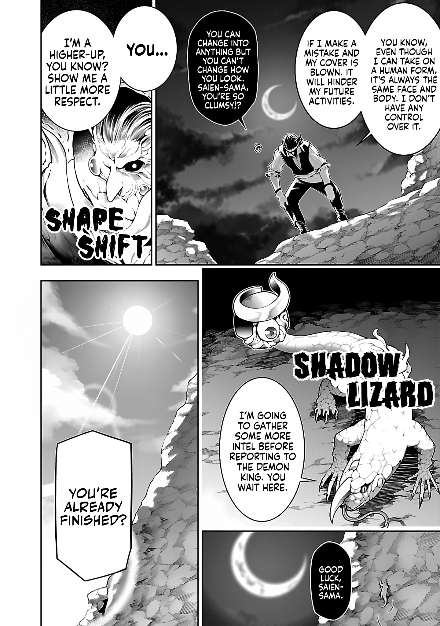Halaman dari Tsuihousareru Tabi ni Skill wo Te ni Ireta Ore ga, 100 no Isekai de 2-shuume Musou Chapter 10.1