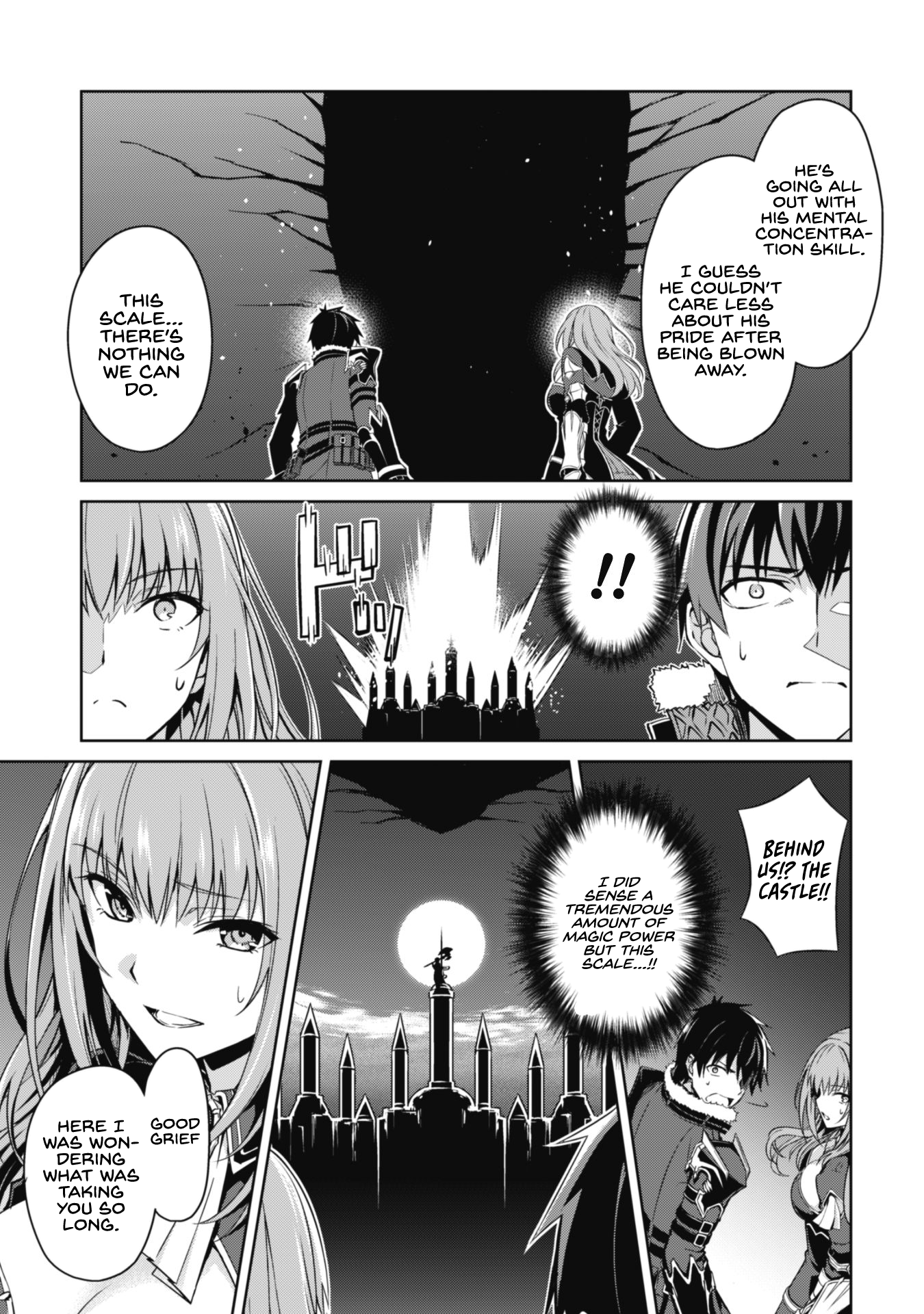 Halaman dari Boushoku no Berserk ~Ore dake Level to Iu Gainen wo Toppa suru~ Chapter 36