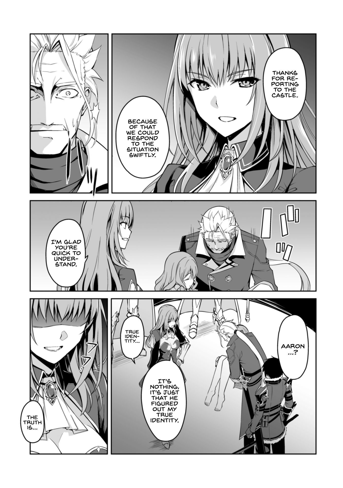 Halaman dari Boushoku no Berserk ~Ore dake Level to Iu Gainen wo Toppa suru~ Chapter 36