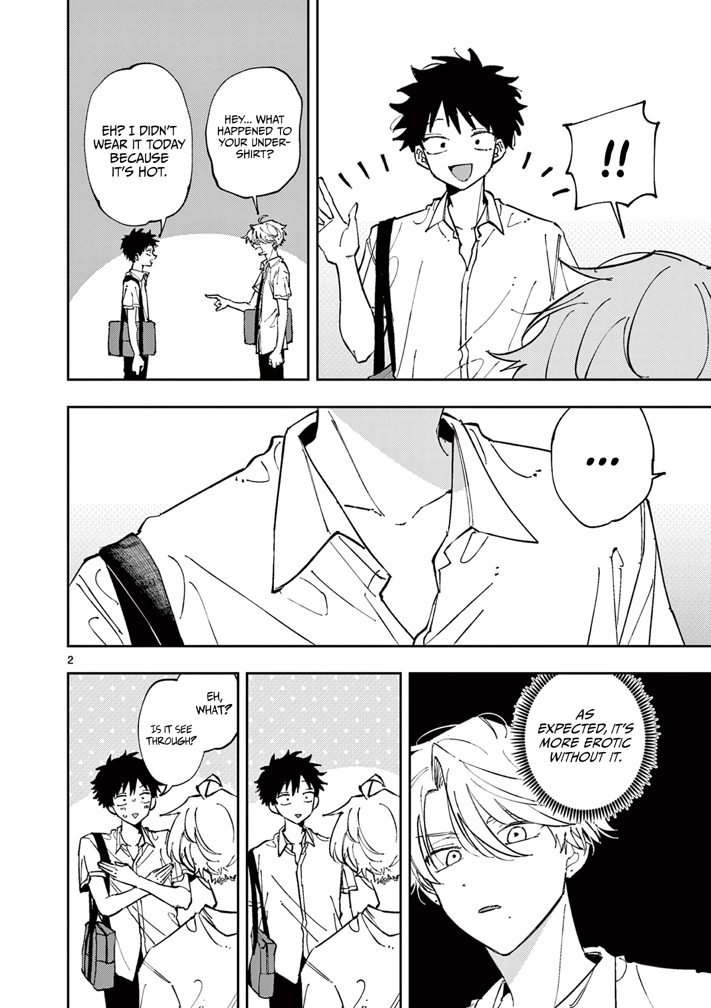 Halaman dari Tonari no Seki no Yatsu ga Souiu Me de Mitekuru Chapter 8