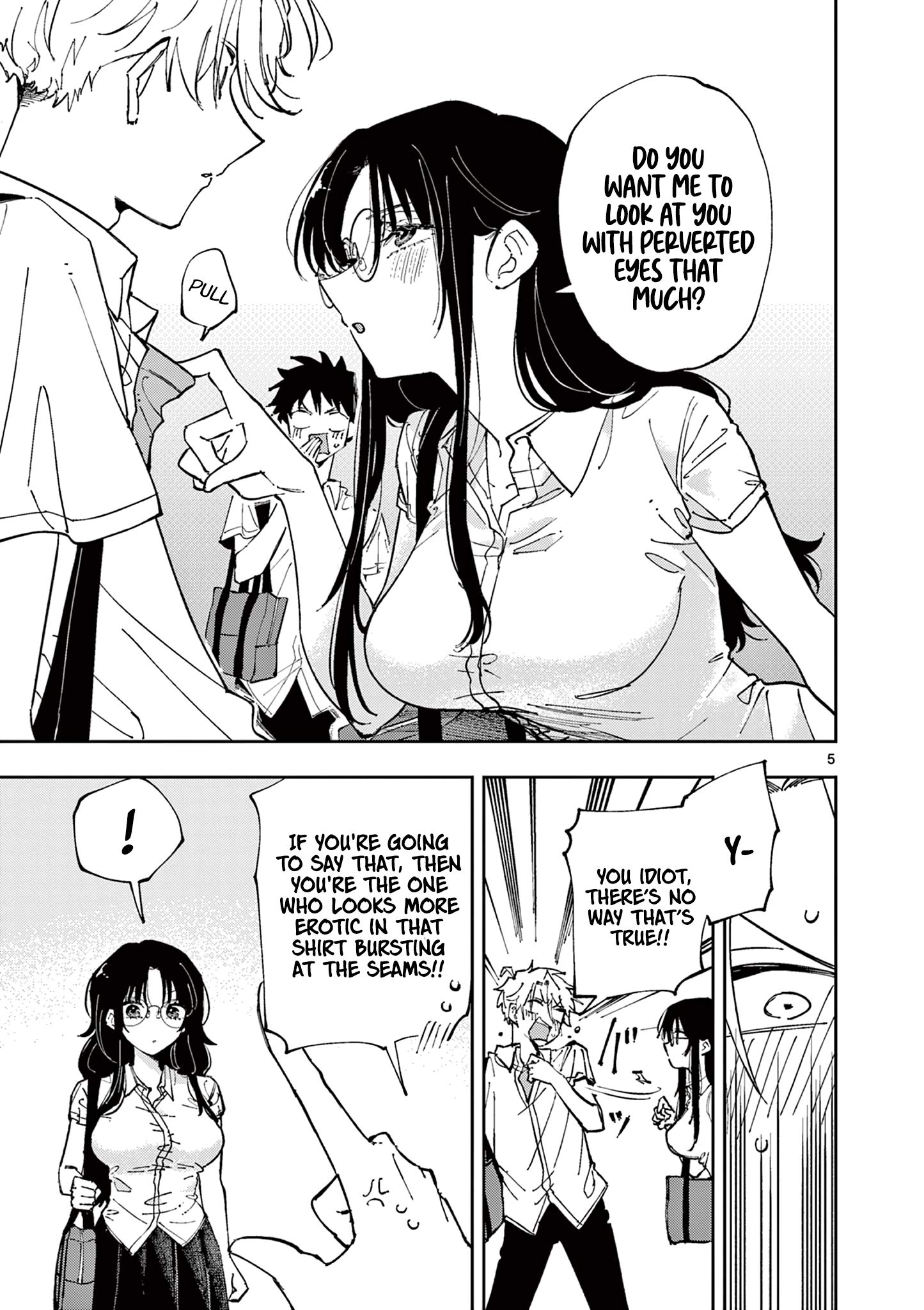 Halaman dari Tonari no Seki no Yatsu ga Souiu Me de Mitekuru Chapter 8