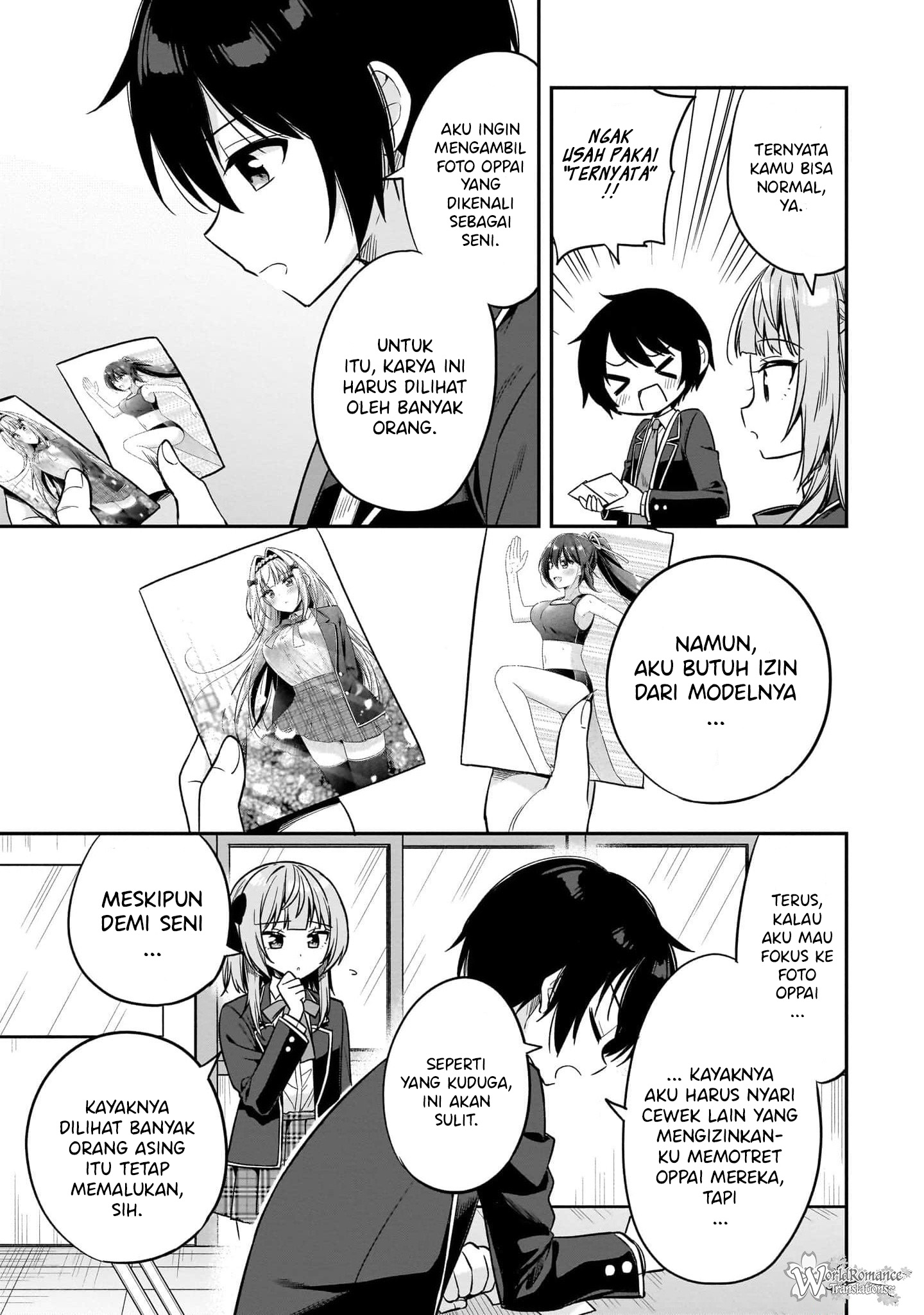 Camera-senpai to Sewayaki Jouzu na Kouhai-chan Chapter 5 - halaman 12