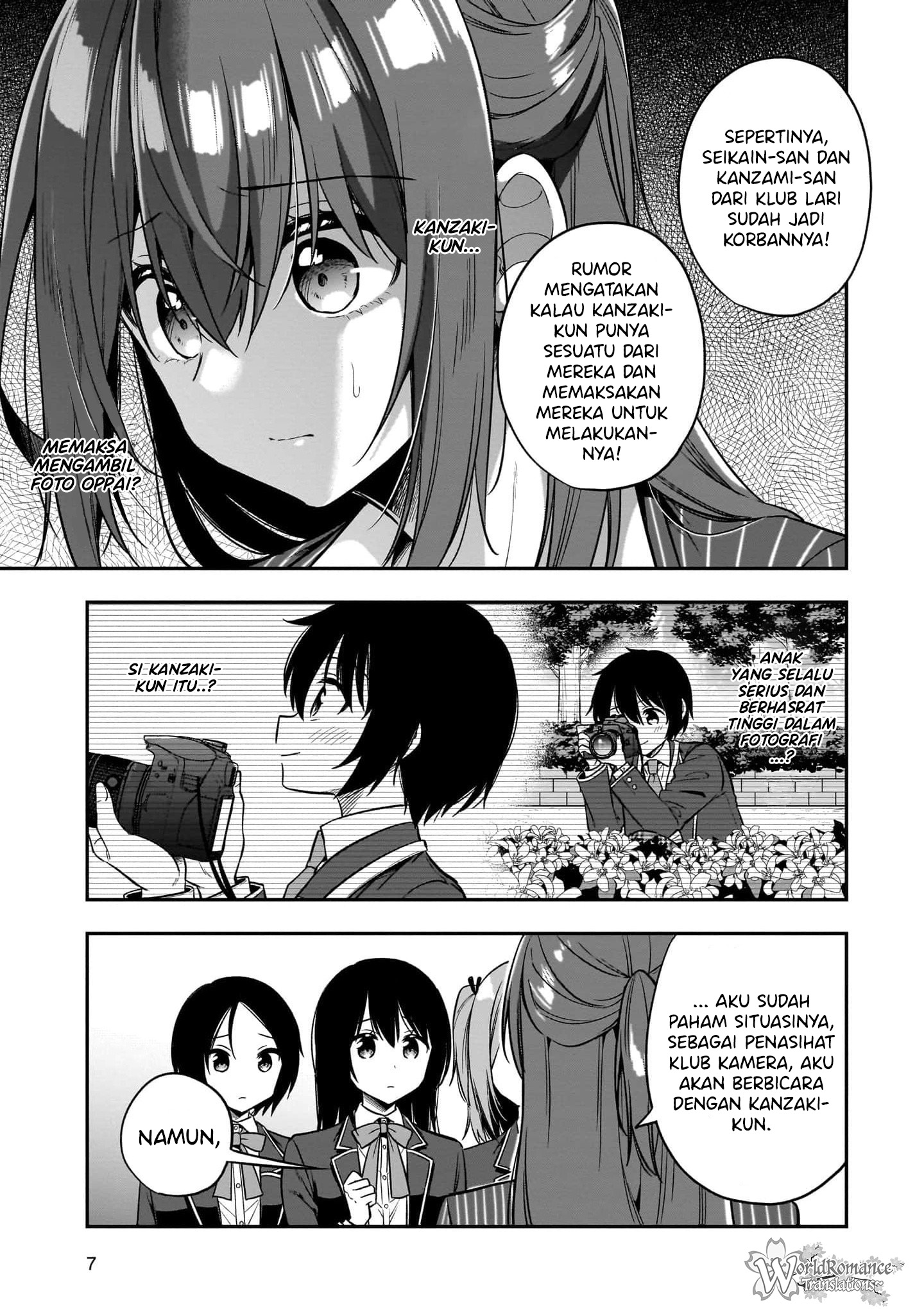 Camera-senpai to Sewayaki Jouzu na Kouhai-chan Chapter 5 - halaman 8