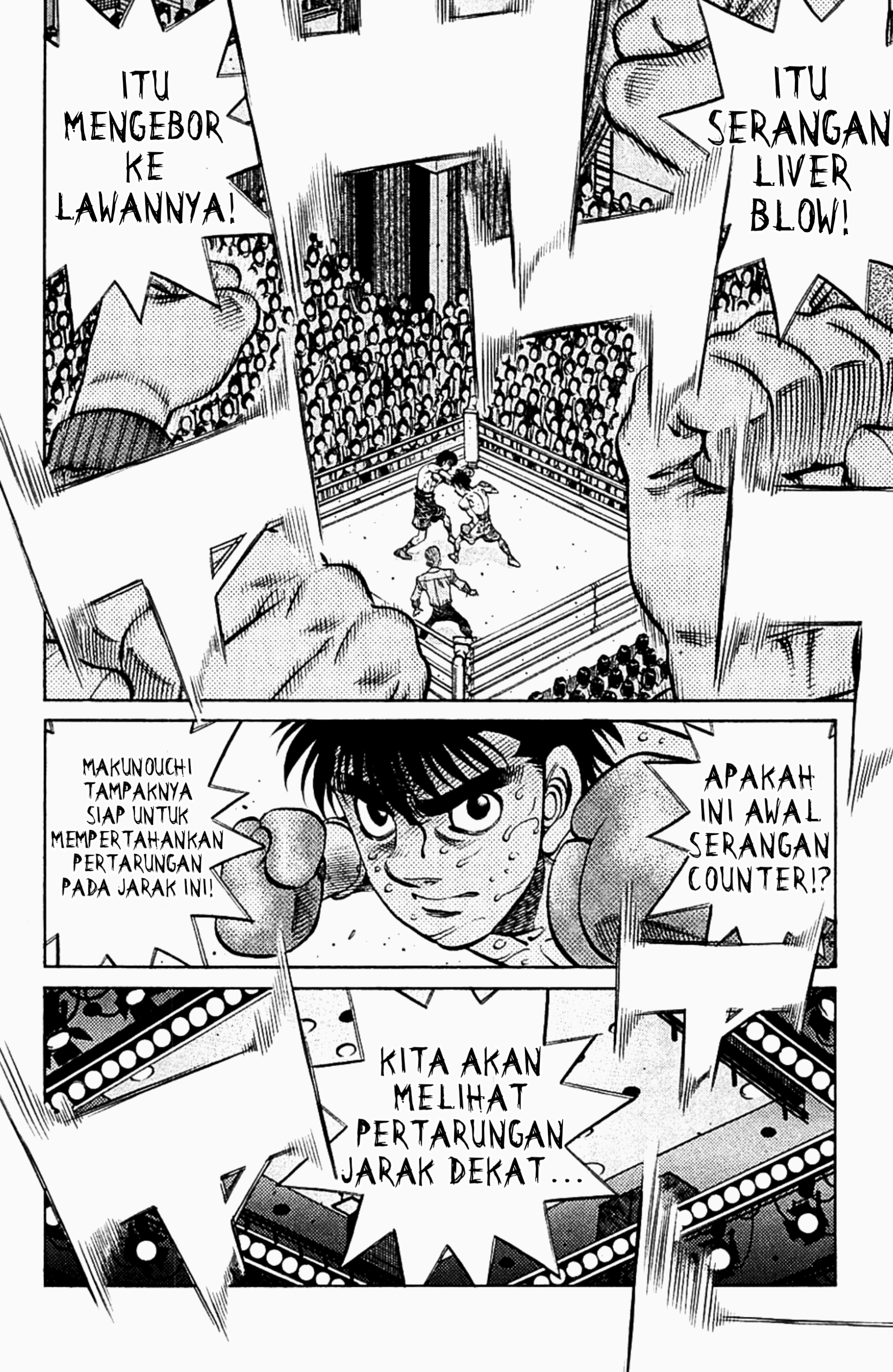 Hajime no Ippo Chapter 1043 - halaman 16