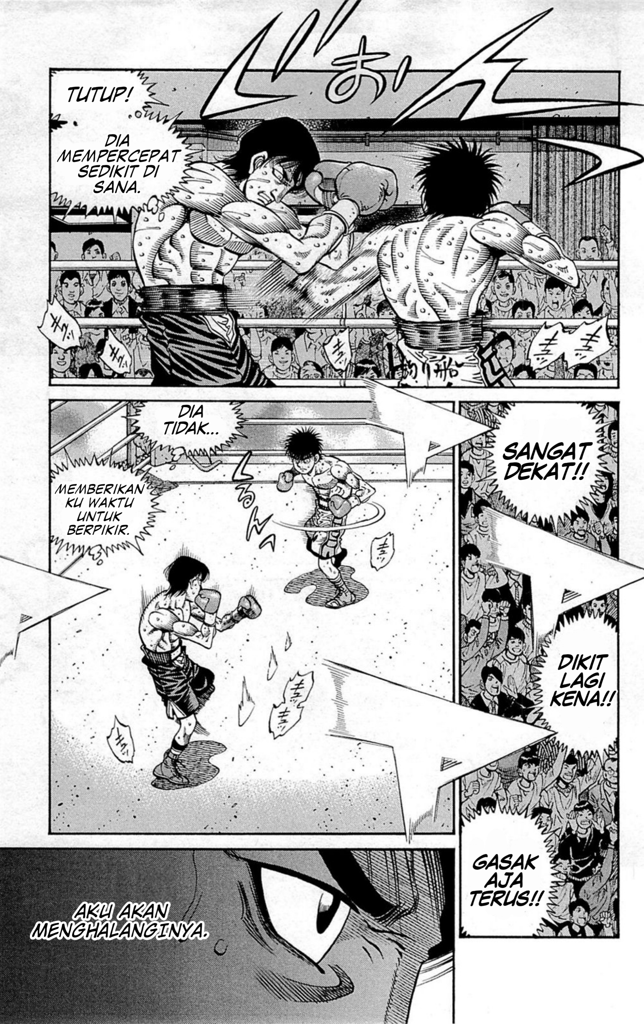 Hajime no Ippo Chapter 1043 - halaman 8