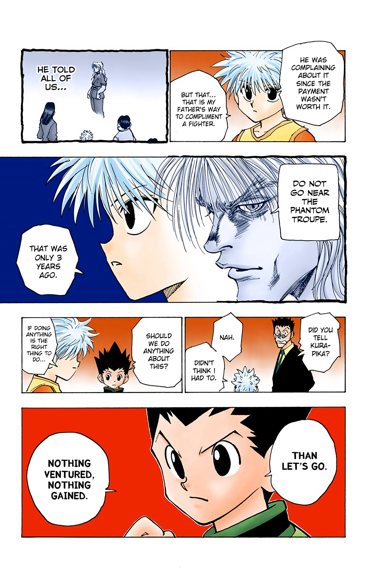 Halaman dari HUNTER x HUNTER (Official Colored) Chapter 80