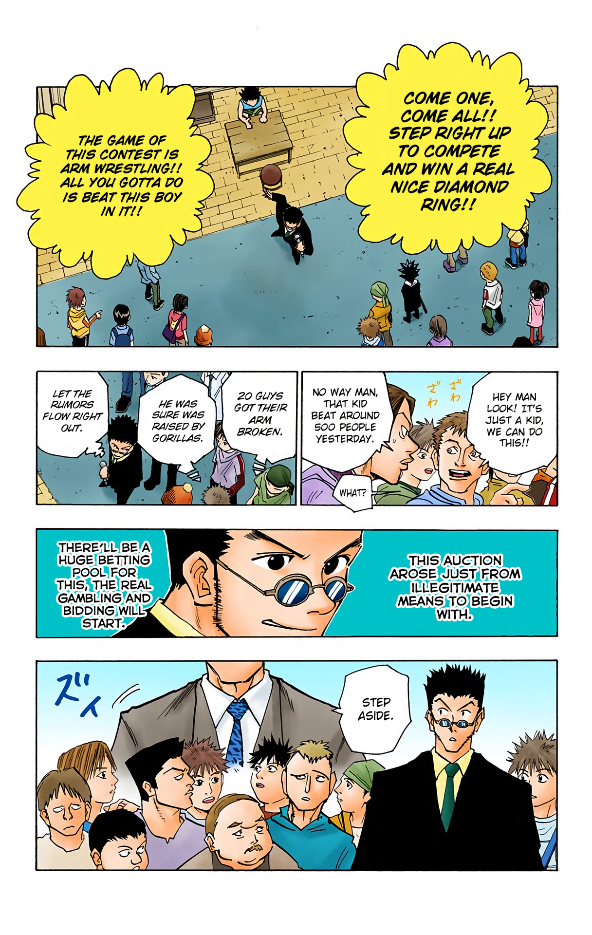 Halaman dari HUNTER x HUNTER (Official Colored) Chapter 80