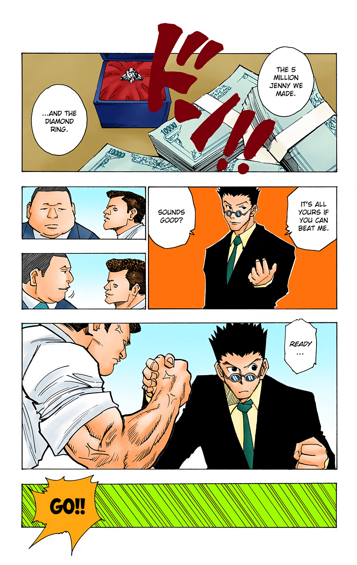 Halaman dari HUNTER x HUNTER (Official Colored) Chapter 80