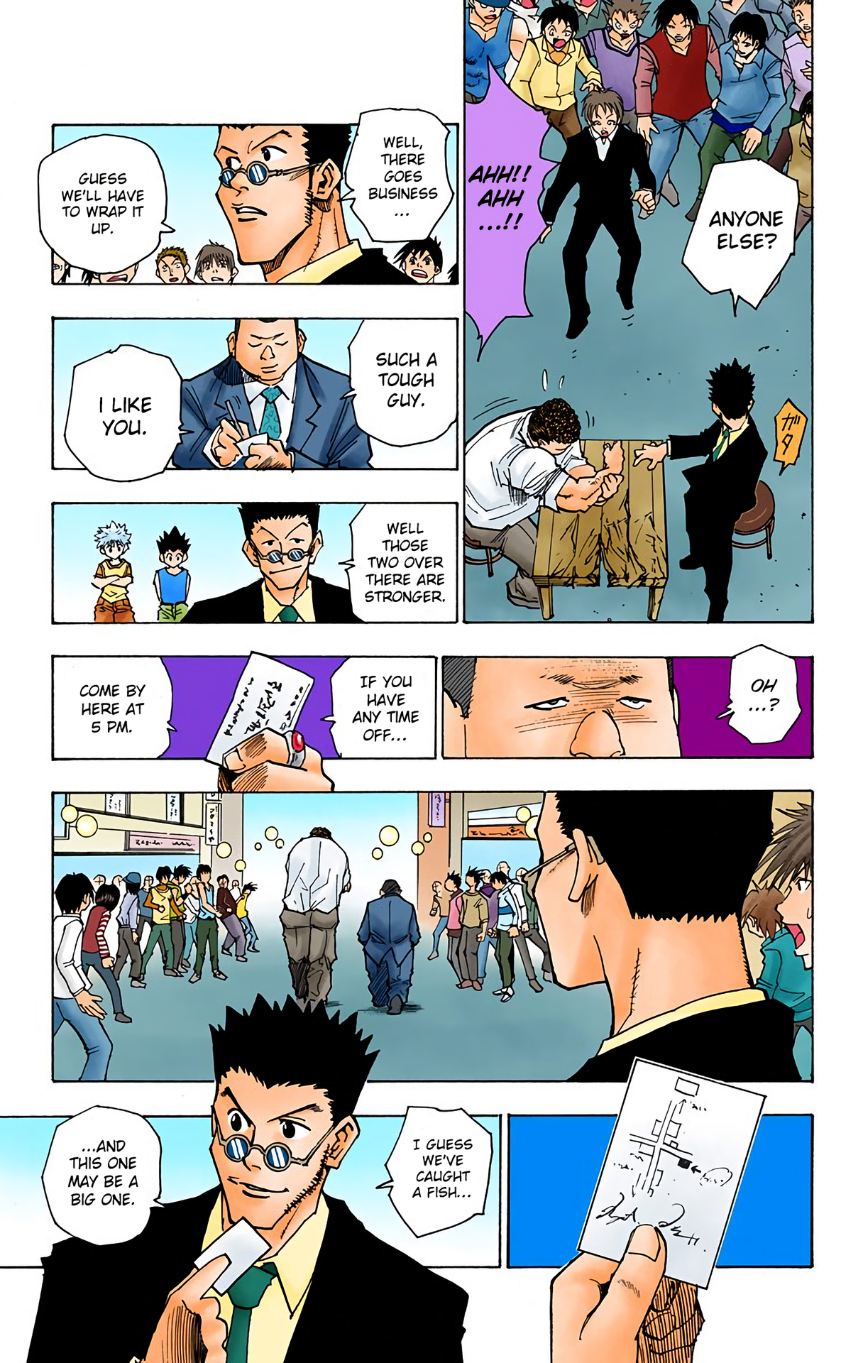 Halaman dari HUNTER x HUNTER (Official Colored) Chapter 80