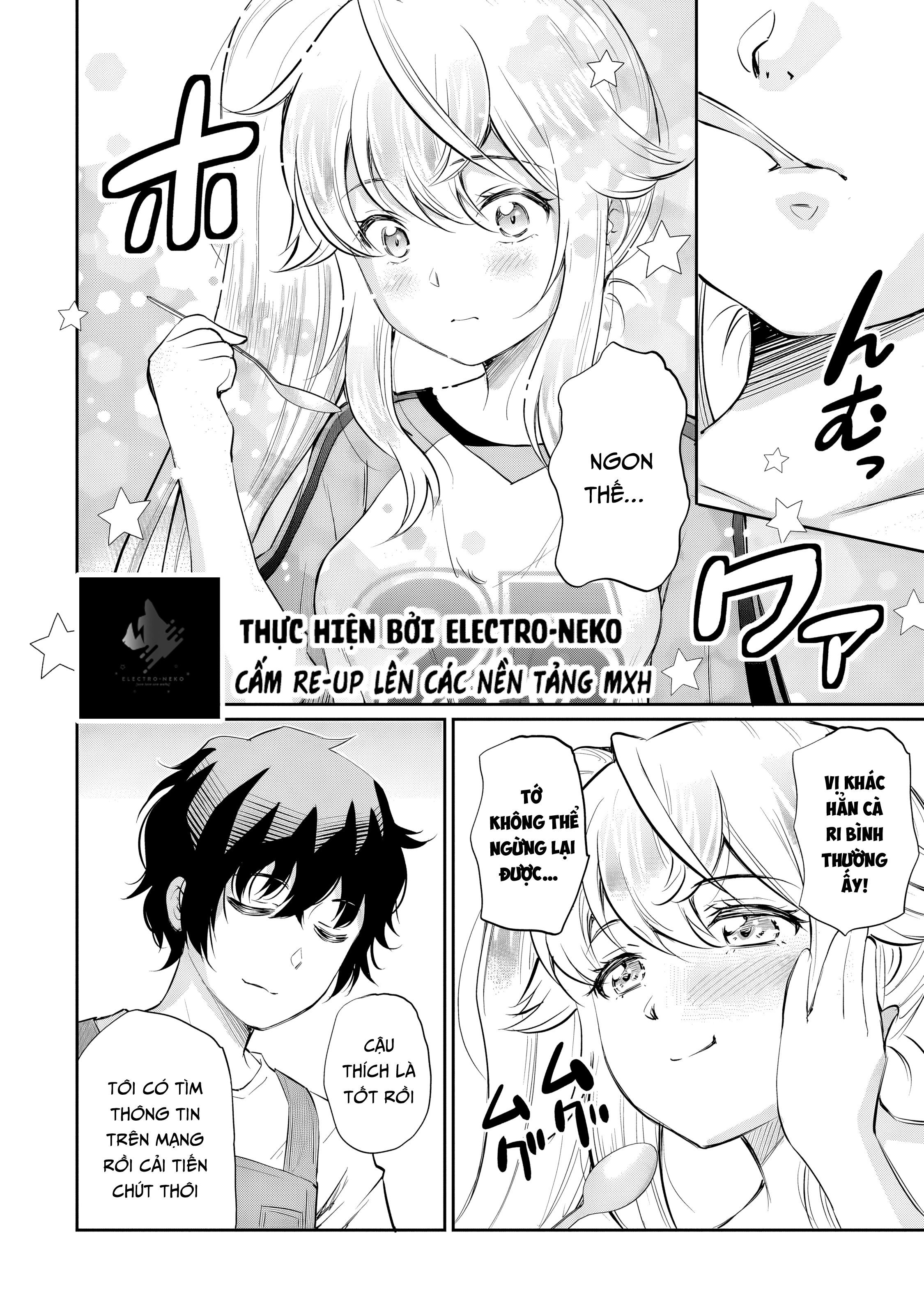 Cô Nàng Idol Đói Bụng Và Anh Chàng Yêu Nội Trợ Chap 17.2 - Next Chap 18