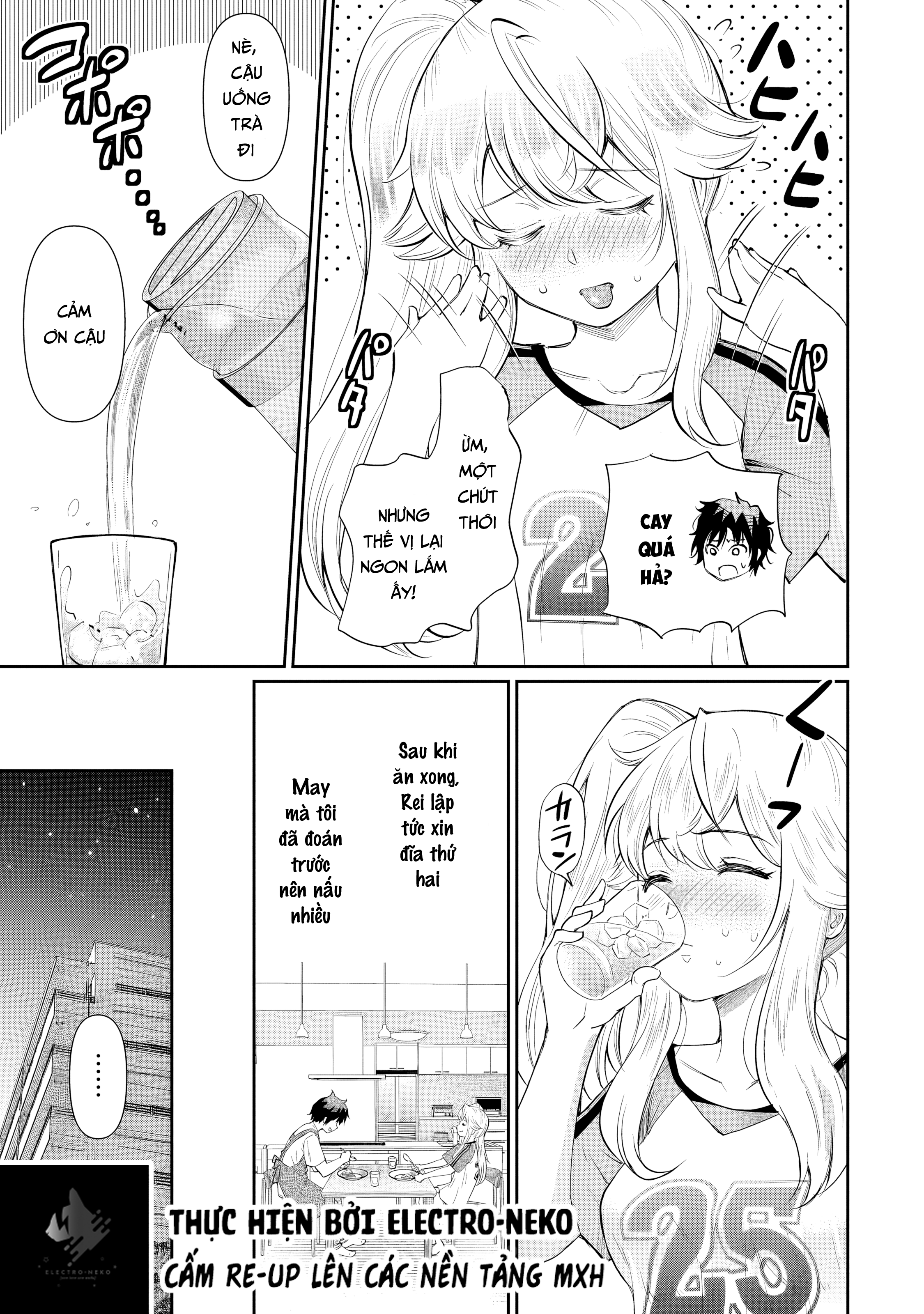 Cô Nàng Idol Đói Bụng Và Anh Chàng Yêu Nội Trợ Chap 17.2 - Next Chap 18