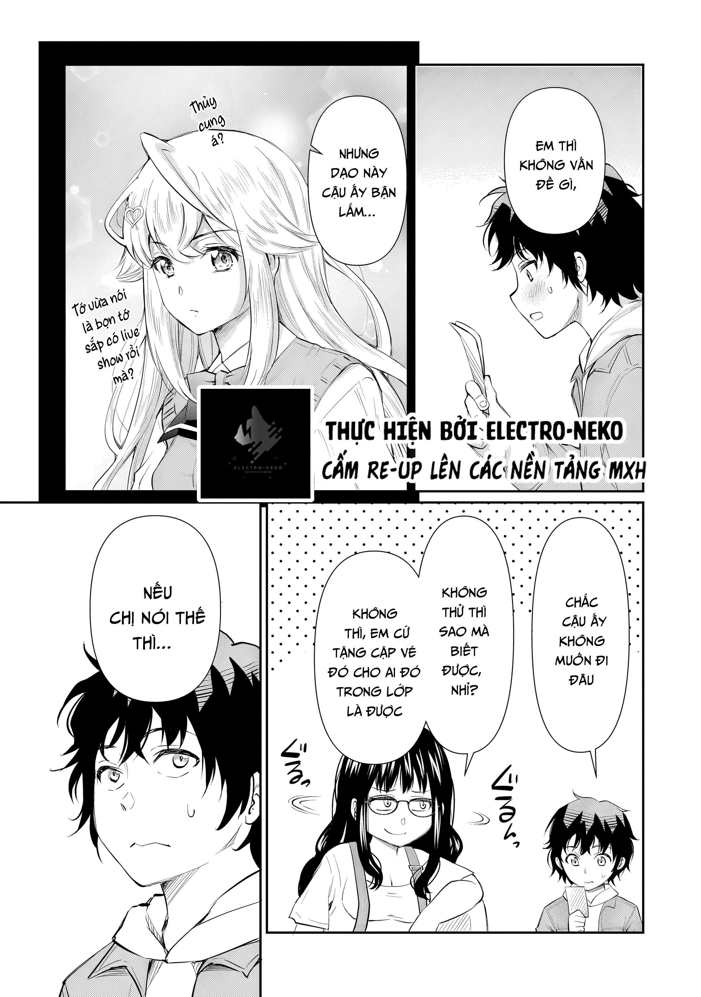 Cô Nàng Idol Đói Bụng Và Anh Chàng Yêu Nội Trợ Chap 17.2 - Next Chap 18