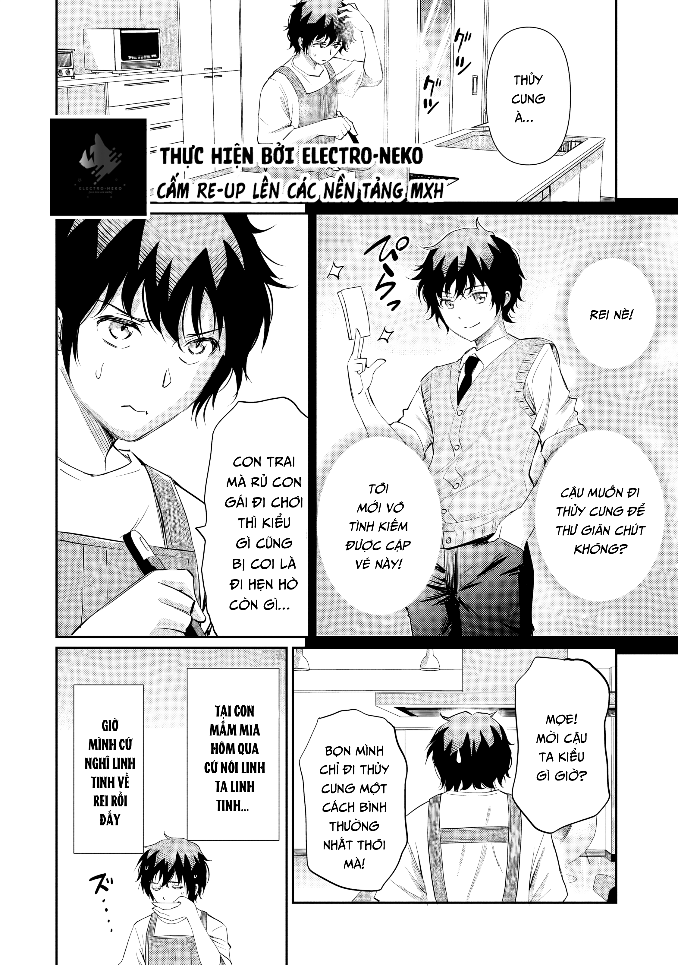 Cô Nàng Idol Đói Bụng Và Anh Chàng Yêu Nội Trợ Chap 17.2 - Next Chap 18