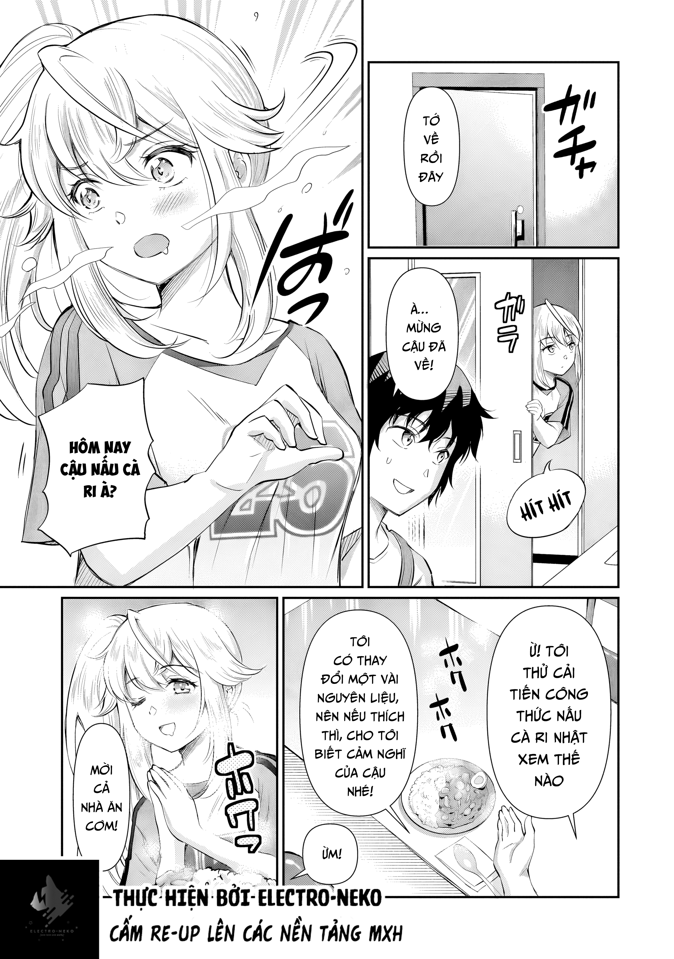 Cô Nàng Idol Đói Bụng Và Anh Chàng Yêu Nội Trợ Chap 17.2 - Next Chap 18