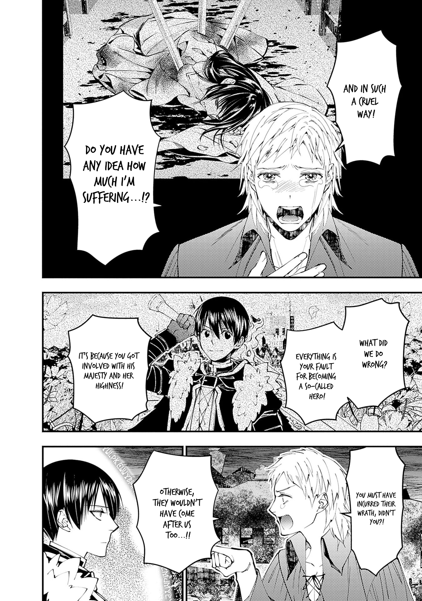 Halaman dari Fukushuu o Koinegau Saikyou Yuusha wa, Yami no Chikara de Senmetsu Musou Suru Chapter 102