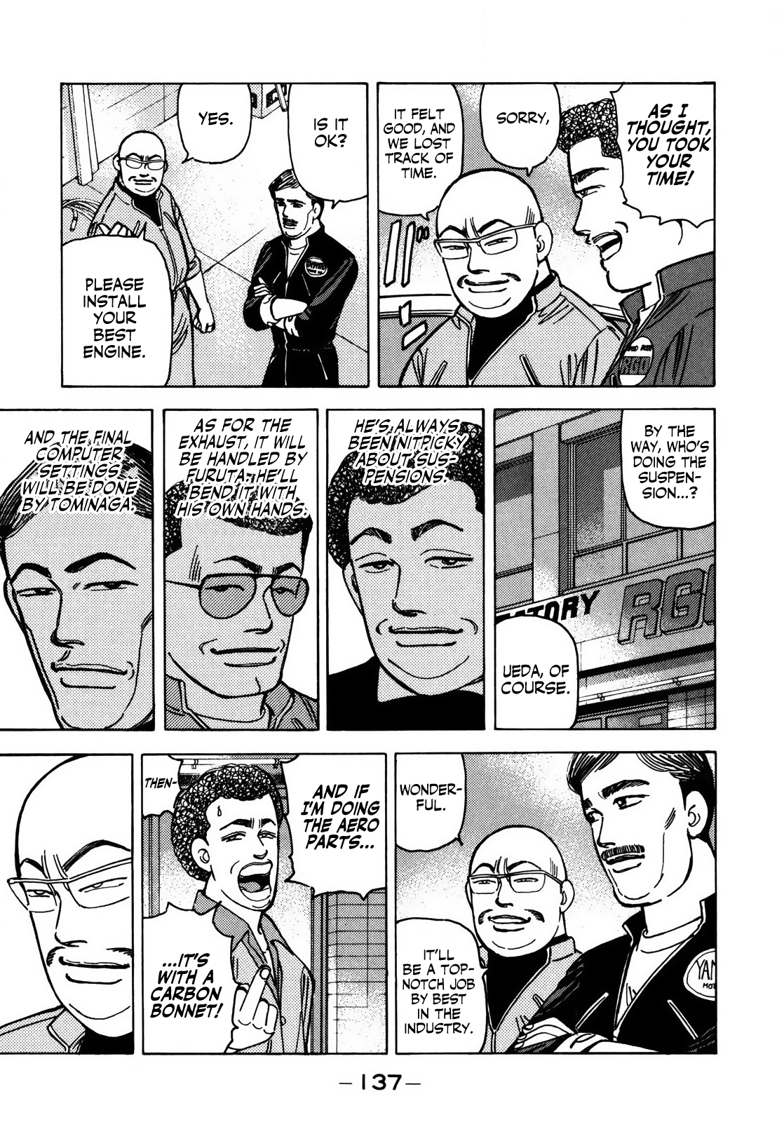 Halaman dari Wangan Midnight Chapter 126