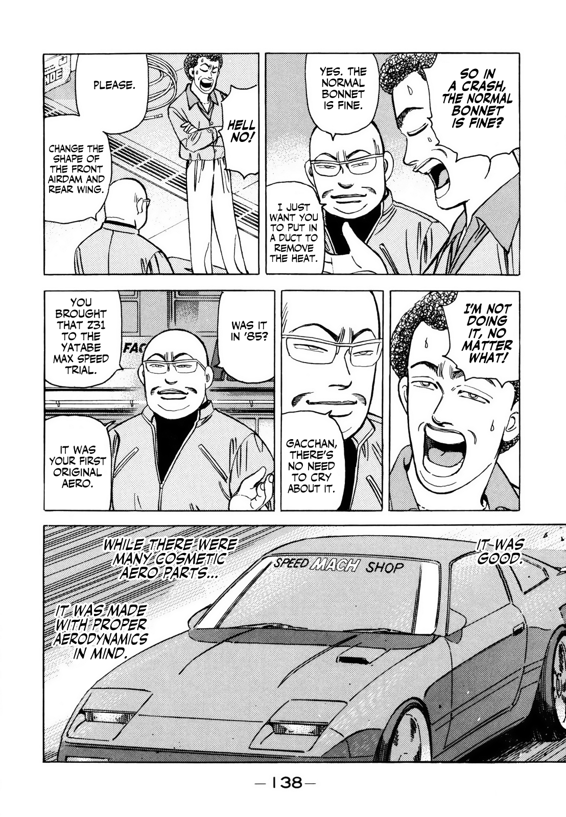 Halaman dari Wangan Midnight Chapter 126