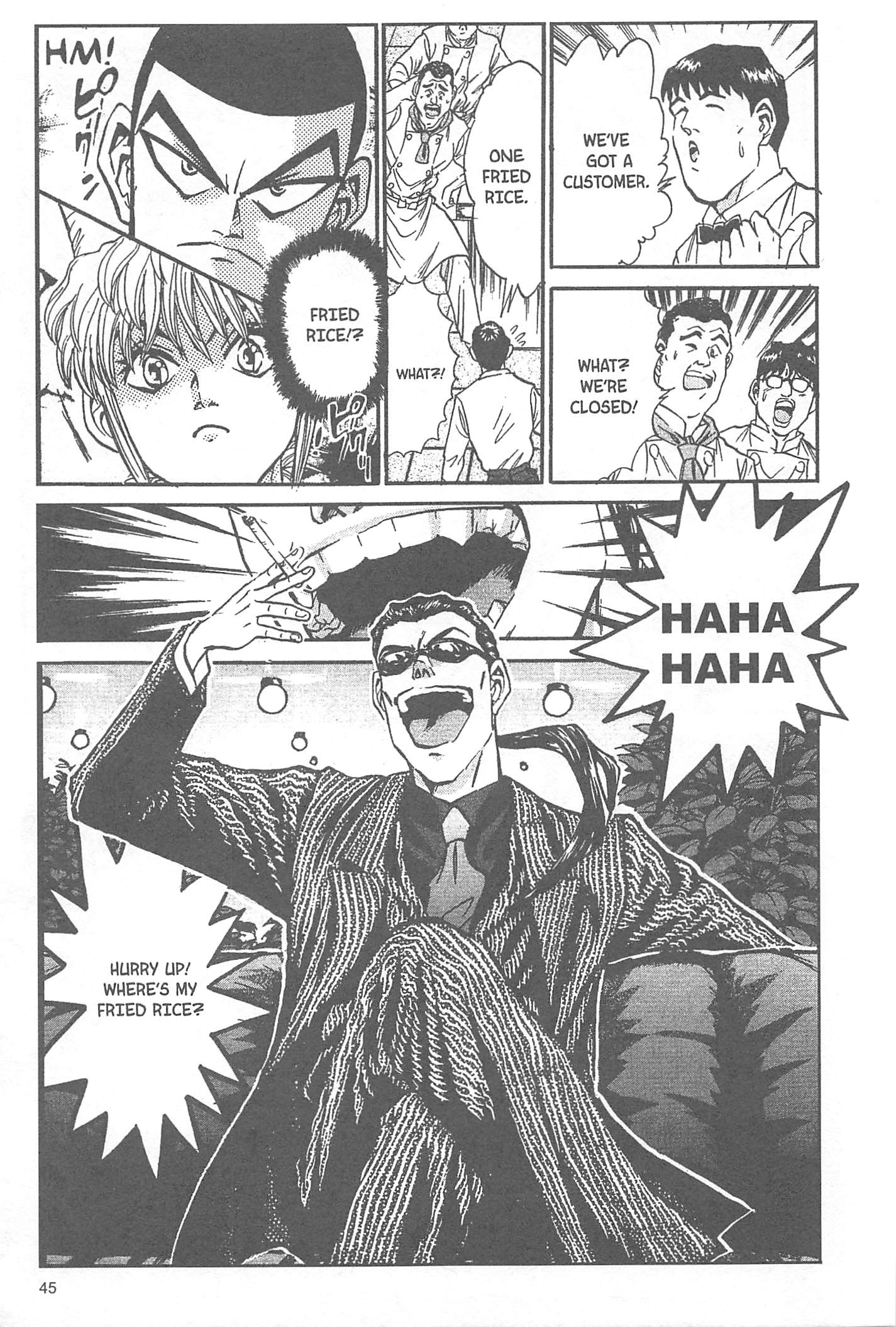 Halaman dari Iron Wok Jan! Chapter 45