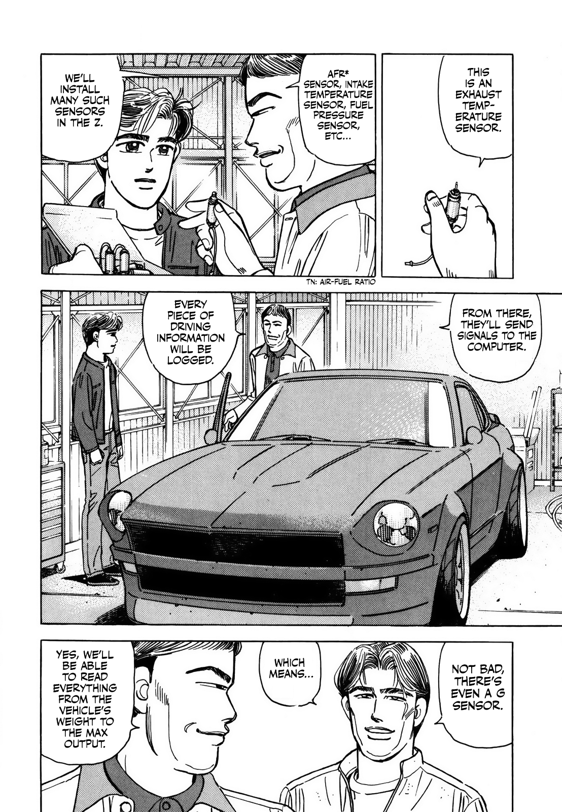 Halaman dari Wangan Midnight Chapter 169