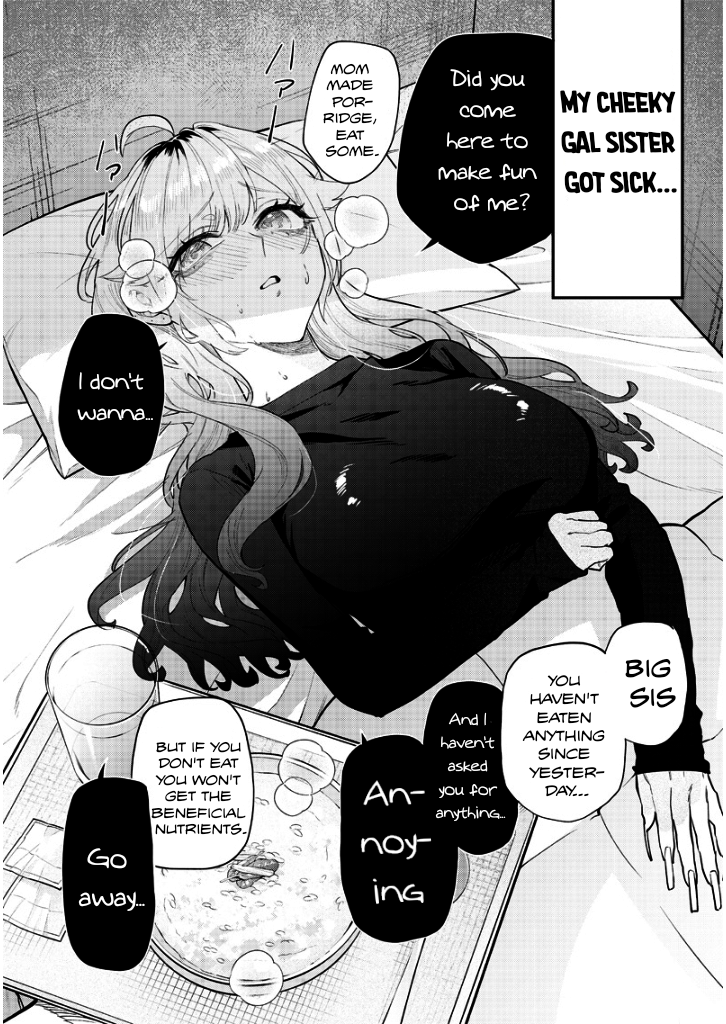 Halaman dari Namaiki na Gal Ane wo Wakaraseru Hanashi Chapter 7