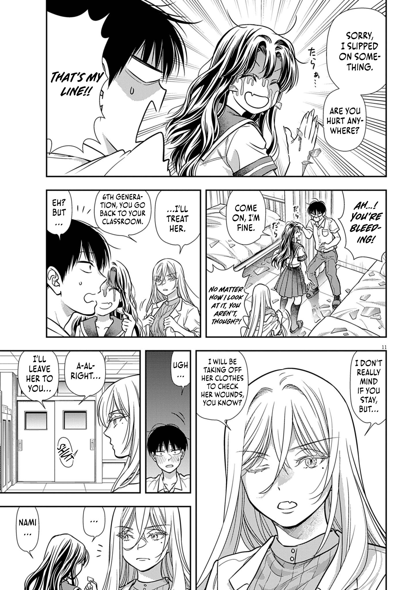 Halaman dari 7-dai Tatarimasu node Hayaku Kekkon Shitekudasai! Chapter 21