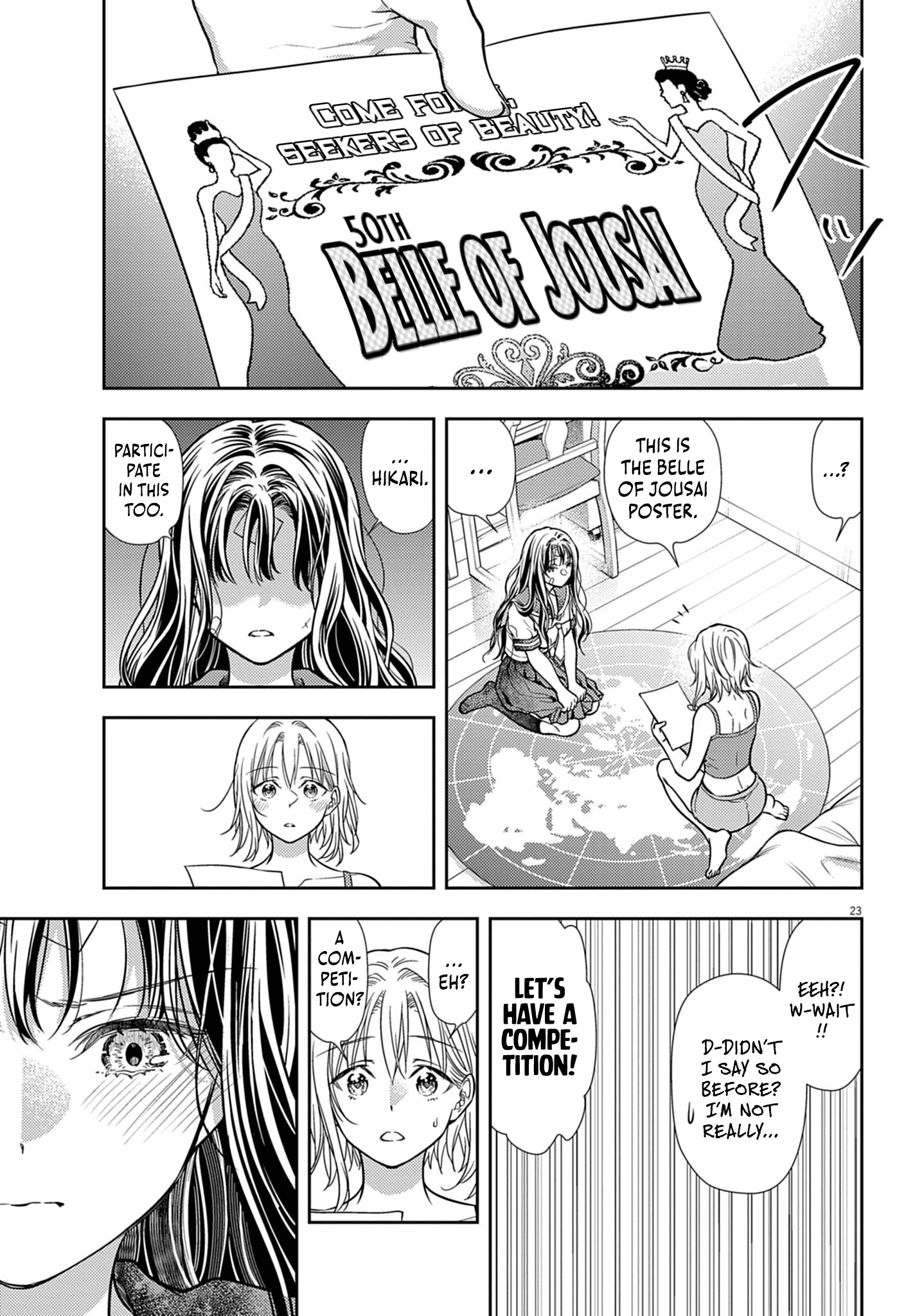 Halaman dari 7-dai Tatarimasu node Hayaku Kekkon Shitekudasai! Chapter 21