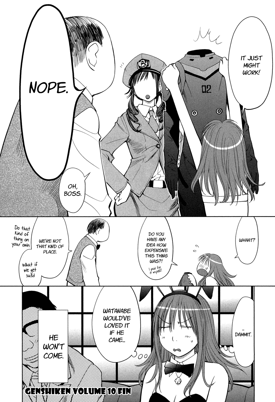 Halaman dari Genshiken Nidaime - The Society for the Study of Modern Visual Culture II Chapter 61