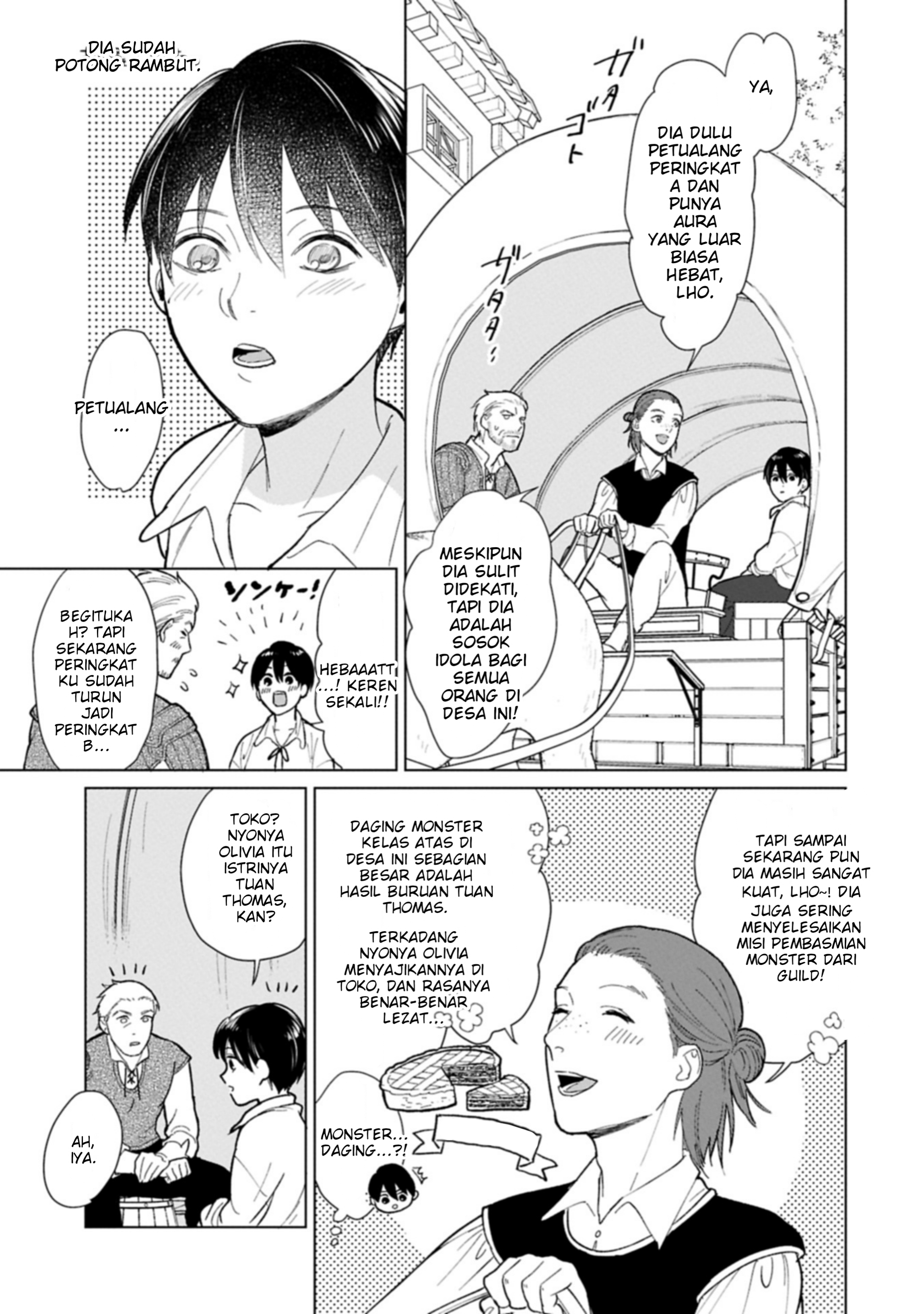 Ashita mo Ii Hi de Arimasu You ni. Isekai de Atarashii Kazoku ga Dekimashita: 3 Kyoudai no Hokkori Gohan Nikki Chapter 1 - halaman 41