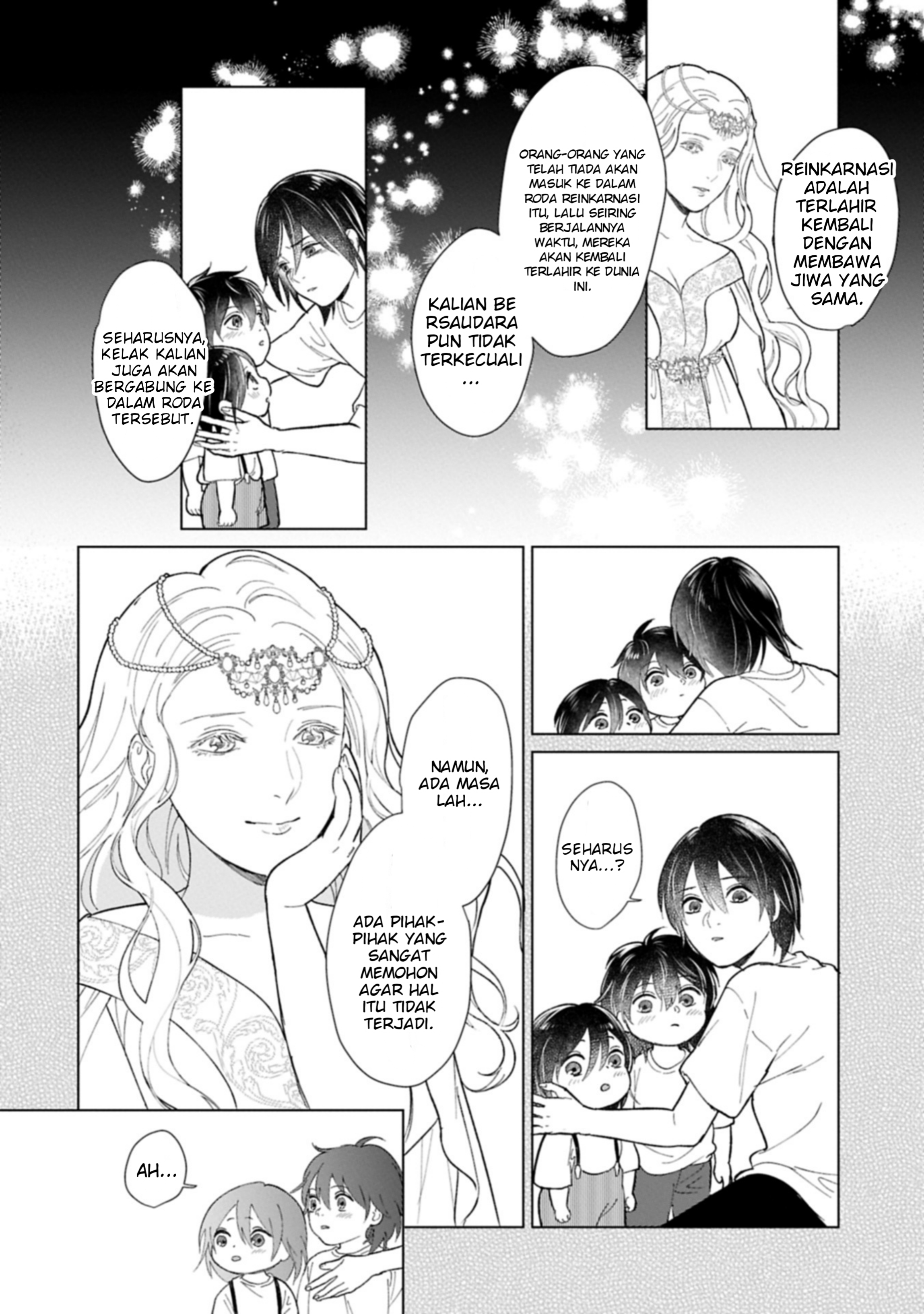 Ashita mo Ii Hi de Arimasu You ni. Isekai de Atarashii Kazoku ga Dekimashita: 3 Kyoudai no Hokkori Gohan Nikki Chapter 1 - halaman 44