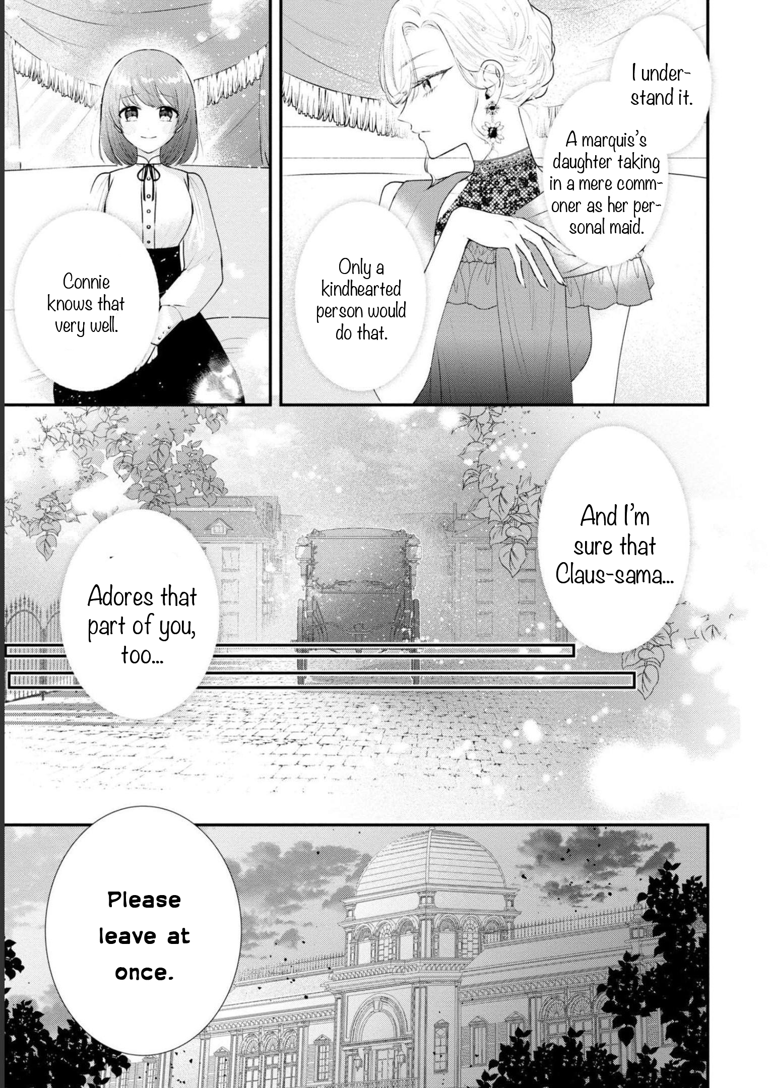Halaman dari Though I May Be a Villainess, I'll Show You I Can Obtain Happiness! Chapter 4
