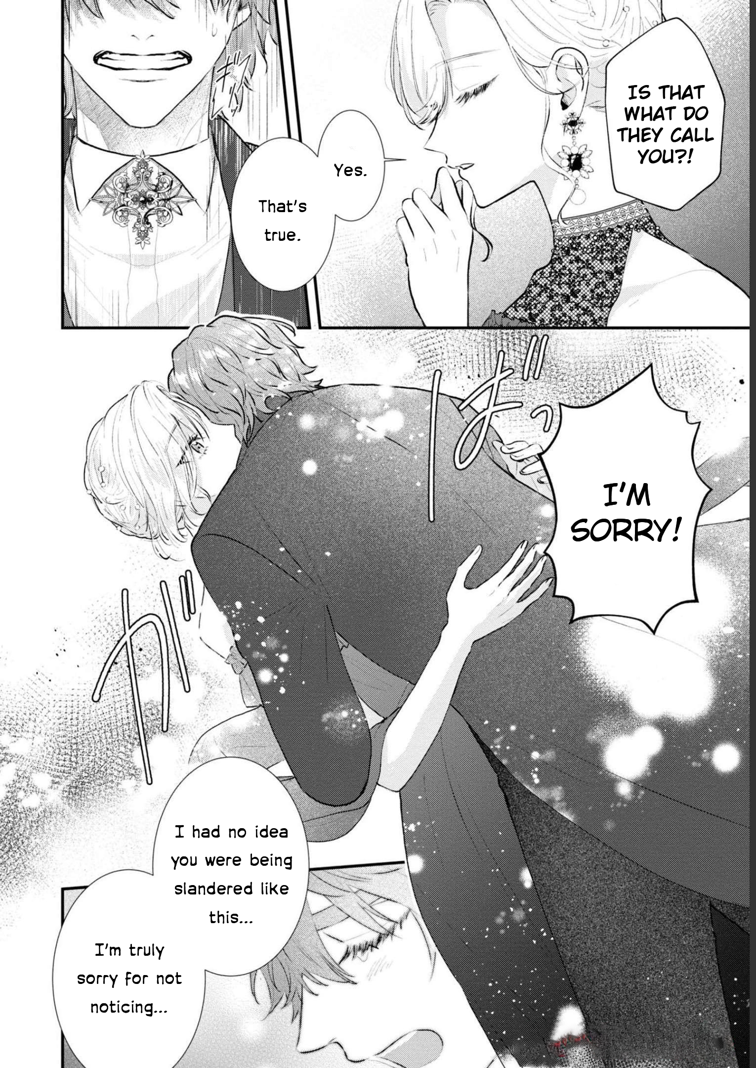 Halaman dari Though I May Be a Villainess, I'll Show You I Can Obtain Happiness! Chapter 4