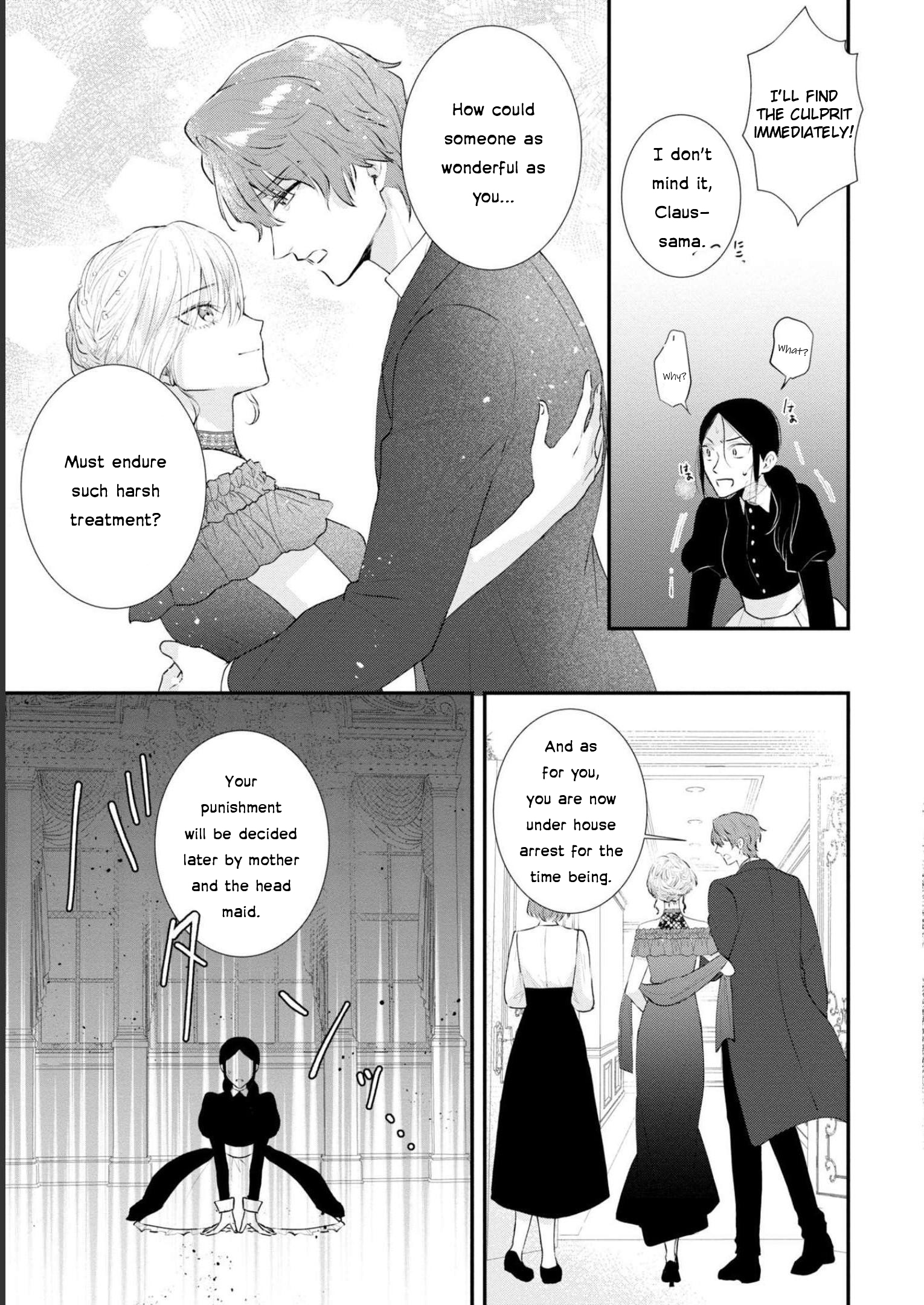 Halaman dari Though I May Be a Villainess, I'll Show You I Can Obtain Happiness! Chapter 4