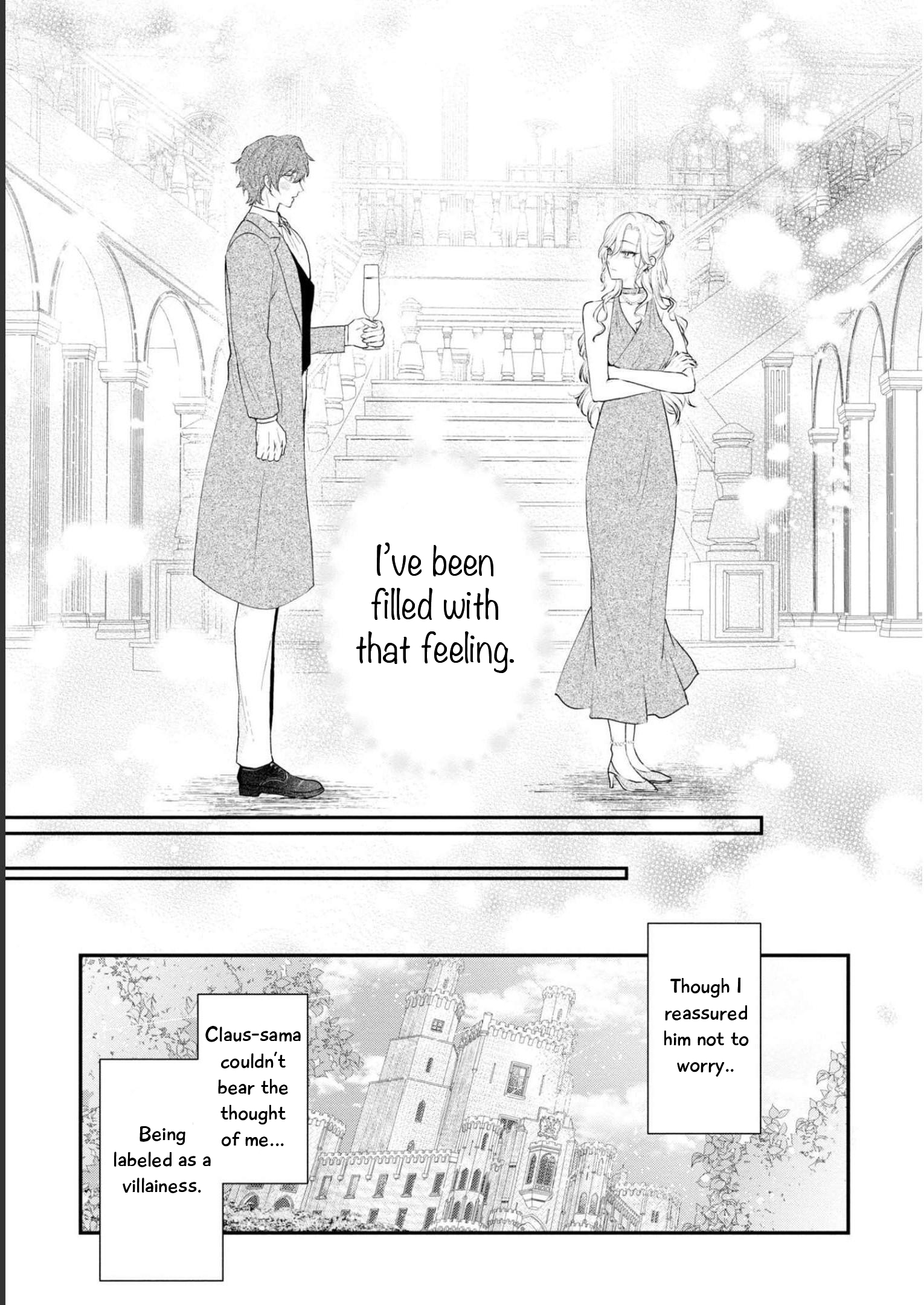 Halaman dari Though I May Be a Villainess, I'll Show You I Can Obtain Happiness! Chapter 4