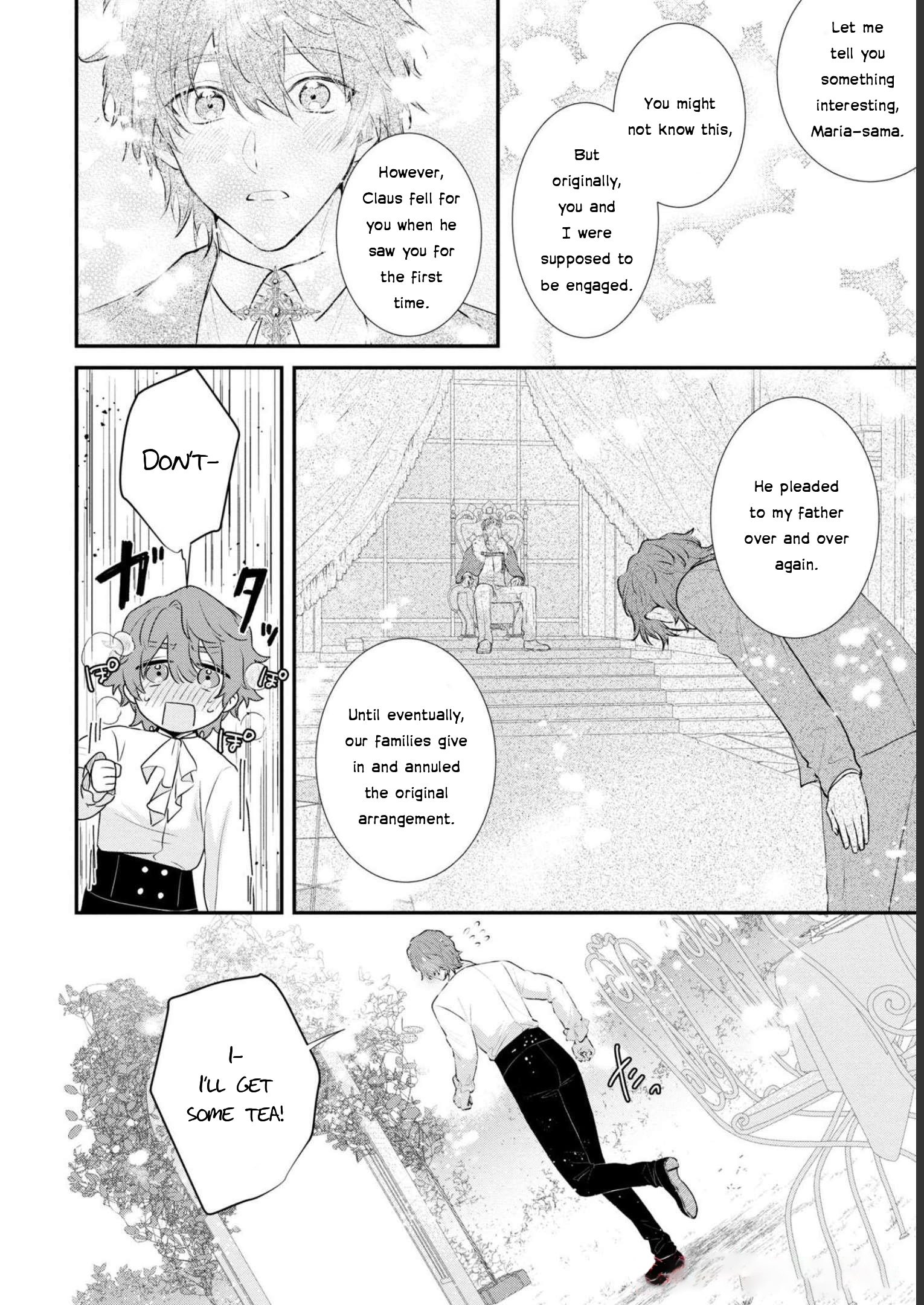 Halaman dari Though I May Be a Villainess, I'll Show You I Can Obtain Happiness! Chapter 4
