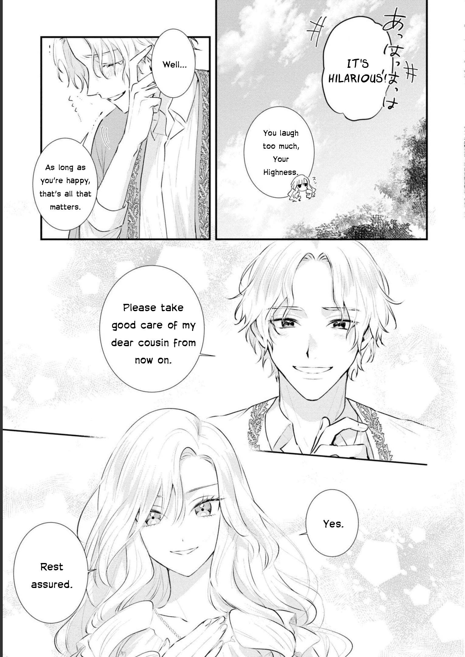 Halaman dari Though I May Be a Villainess, I'll Show You I Can Obtain Happiness! Chapter 4