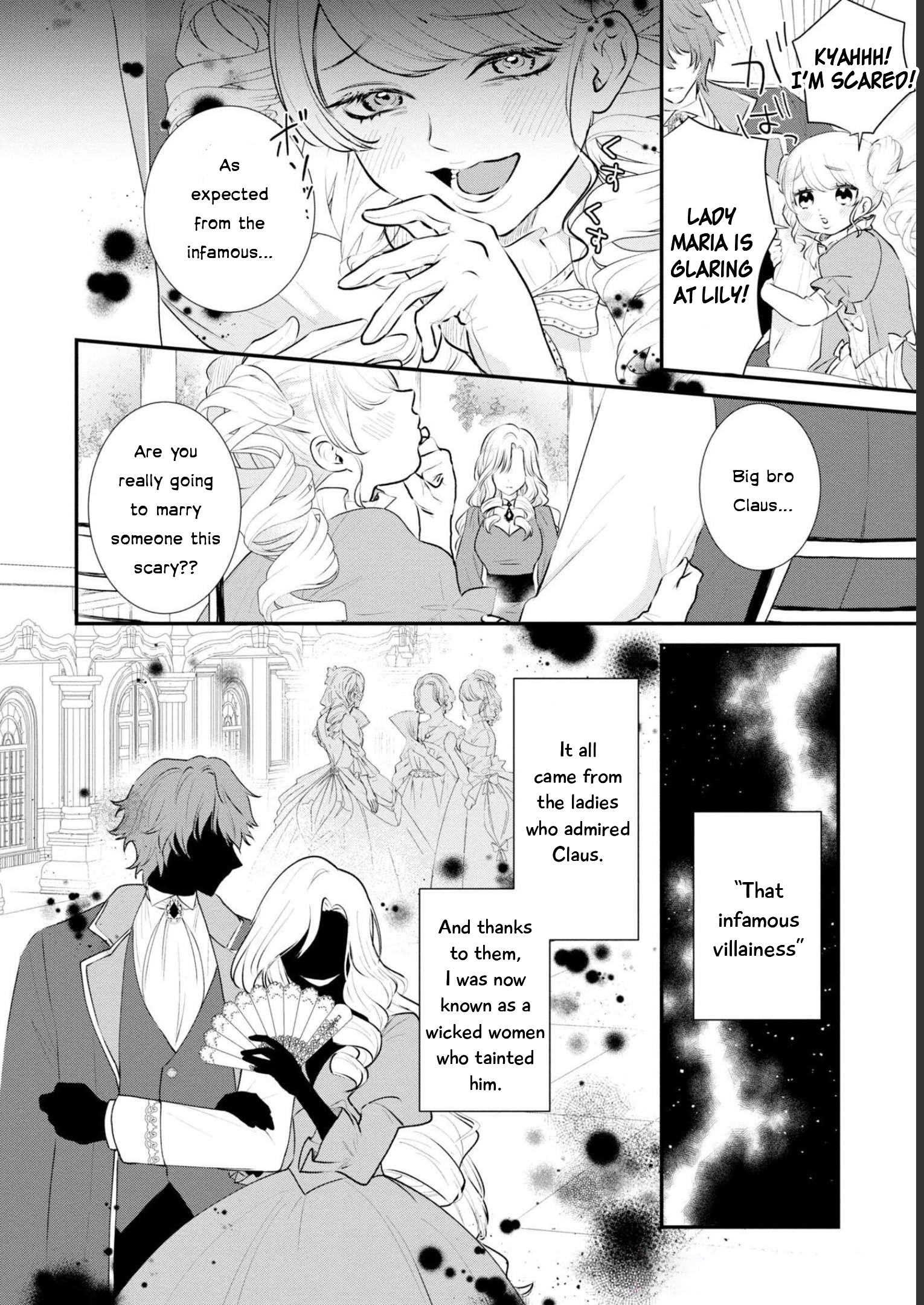 Halaman dari Though I May Be a Villainess, I'll Show You I Can Obtain Happiness! Chapter 4
