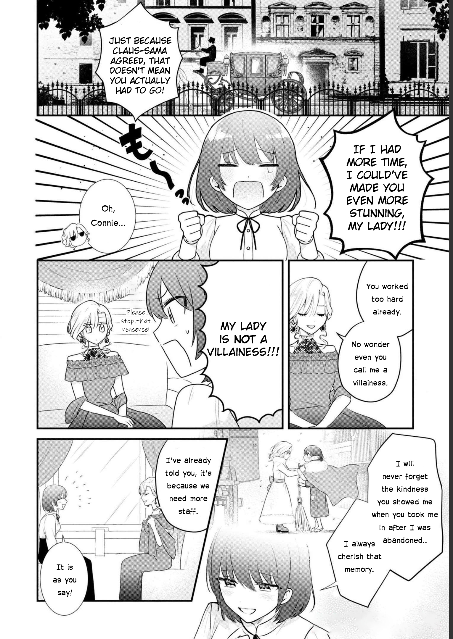 Halaman dari Though I May Be a Villainess, I'll Show You I Can Obtain Happiness! Chapter 4