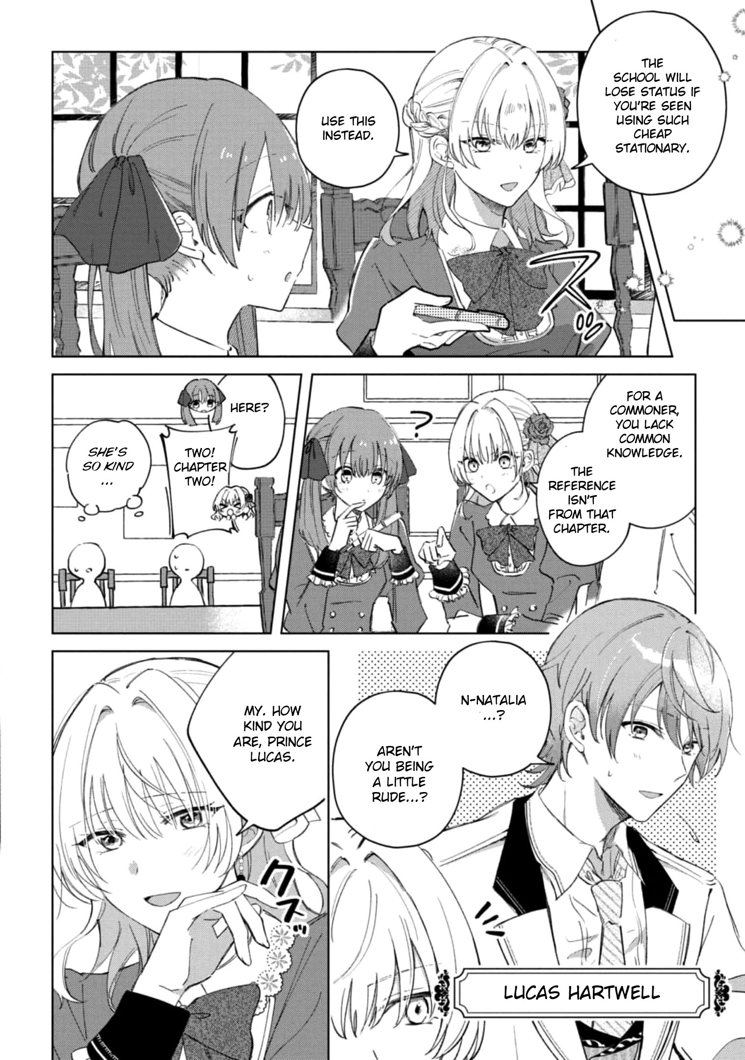 Halaman dari Though I May Be a Villainess, I'll Show You I Can Obtain Happiness! Chapter 1