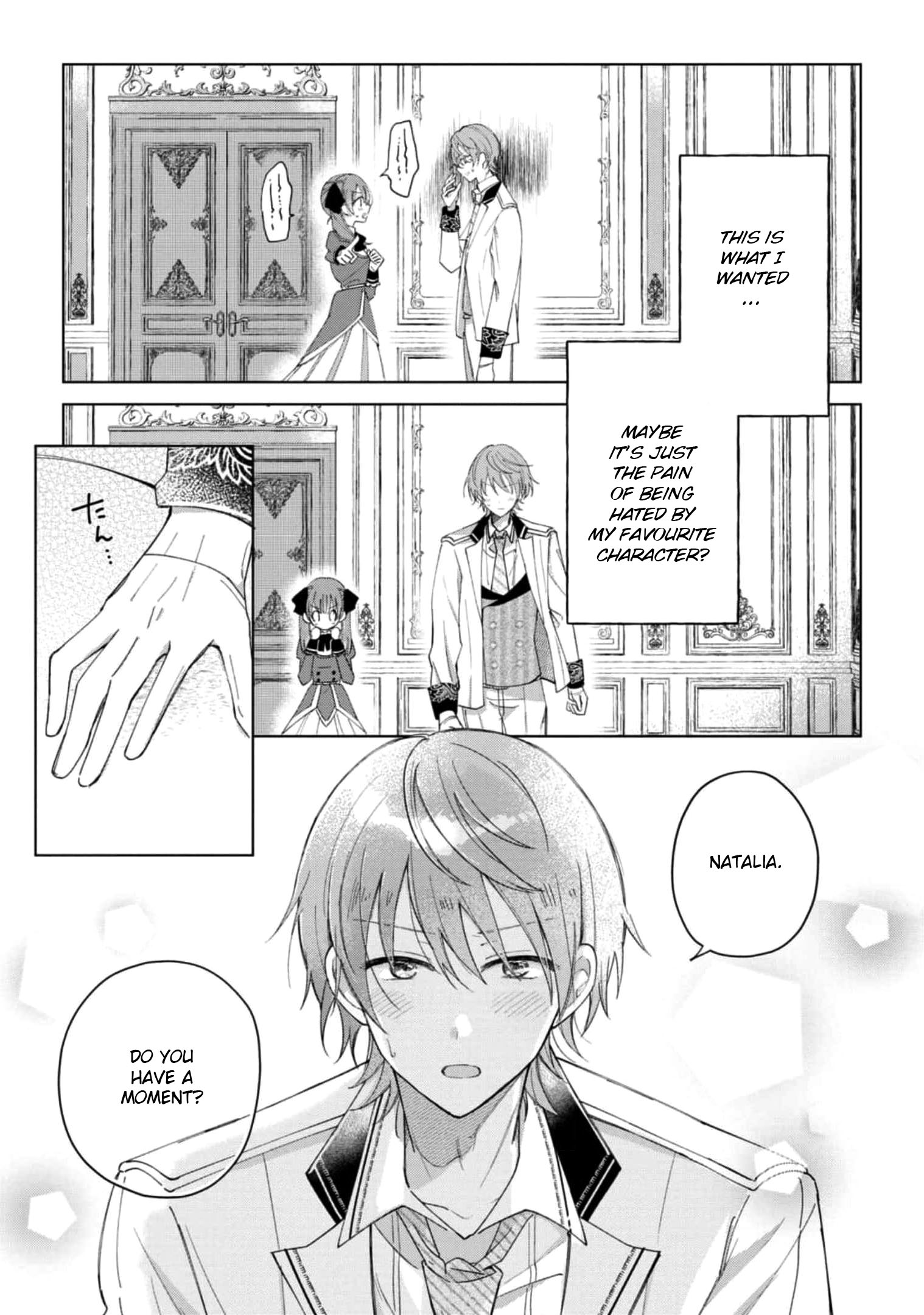 Halaman dari Though I May Be a Villainess, I'll Show You I Can Obtain Happiness! Chapter 1