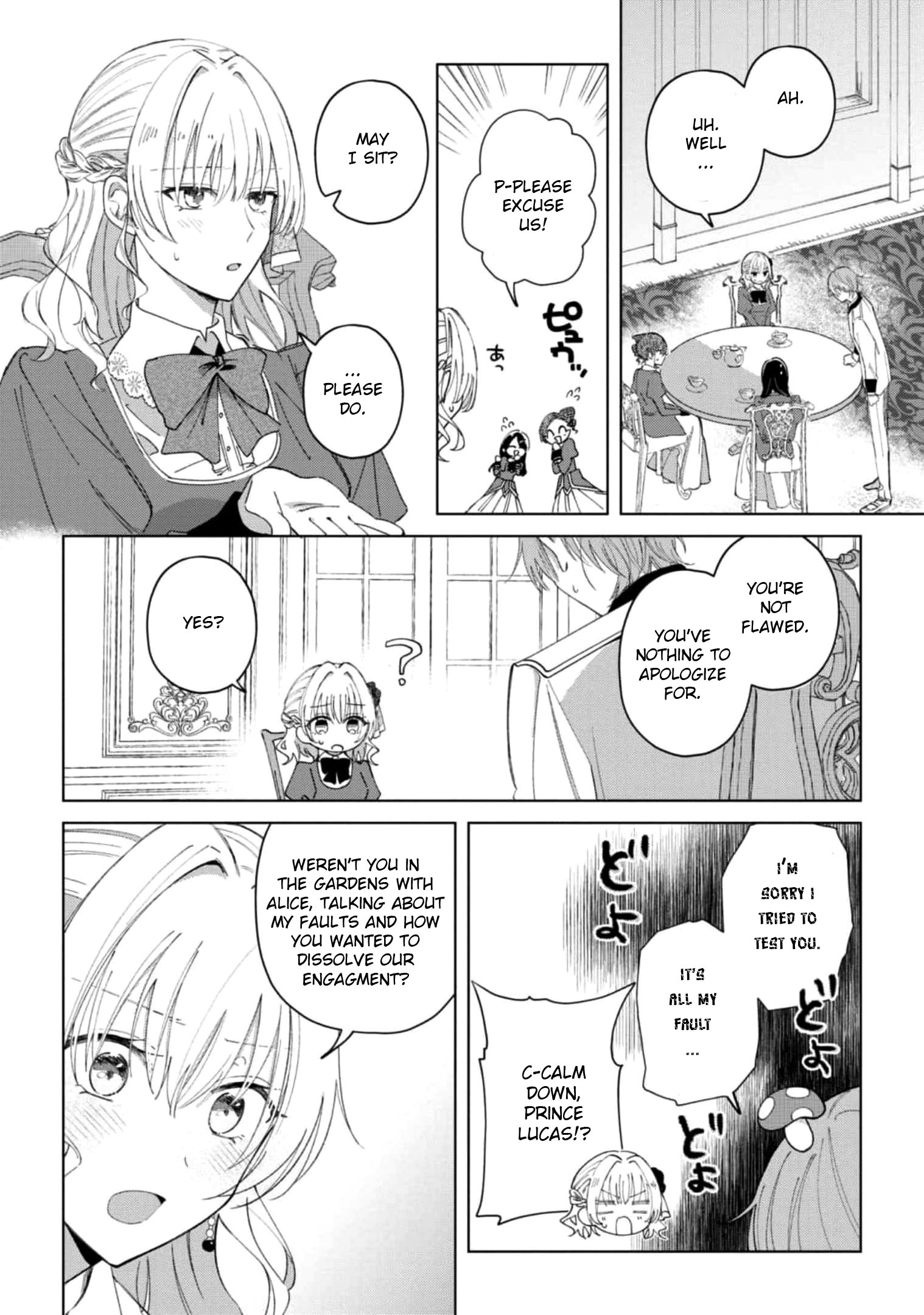 Halaman dari Though I May Be a Villainess, I'll Show You I Can Obtain Happiness! Chapter 1