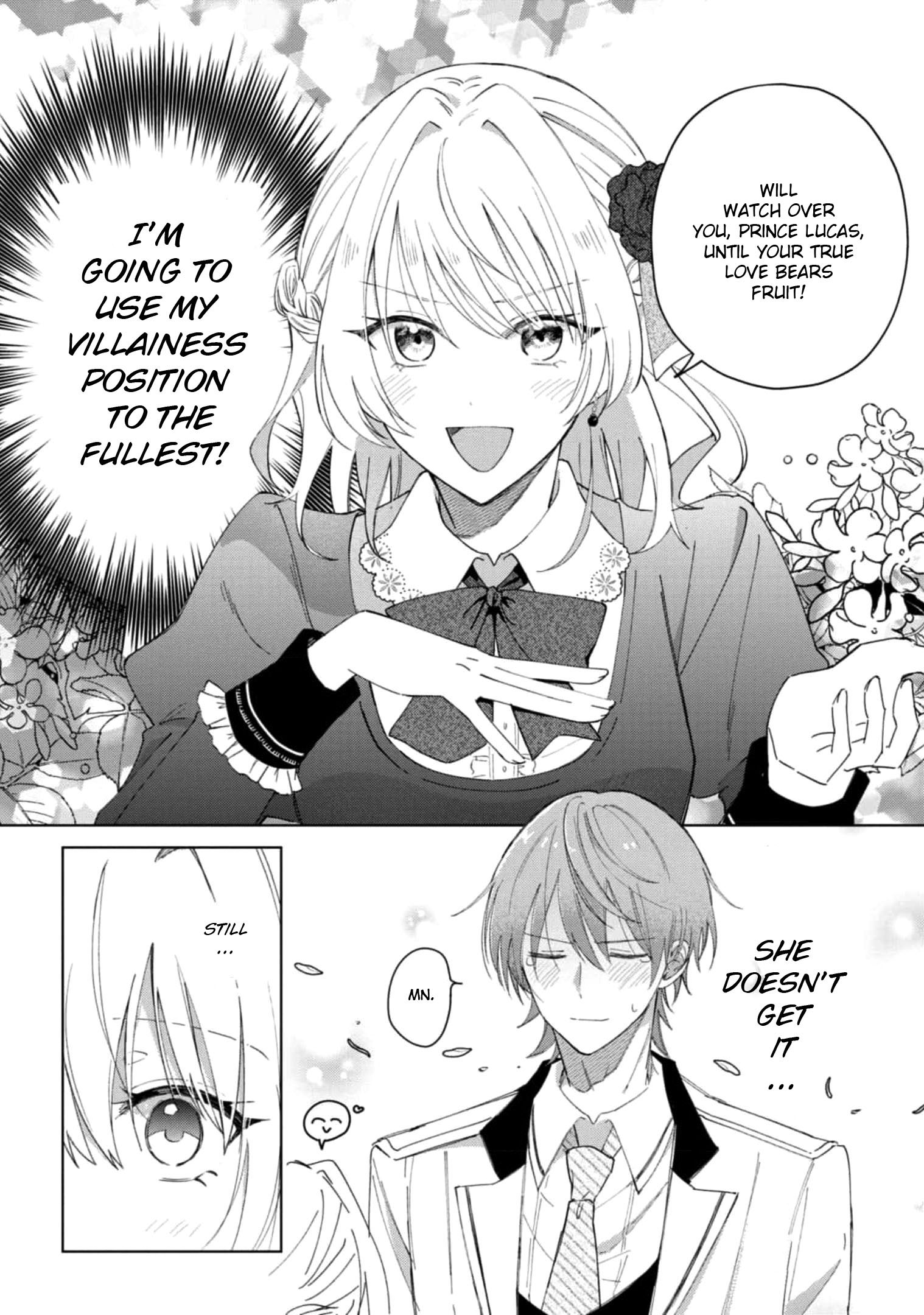 Halaman dari Though I May Be a Villainess, I'll Show You I Can Obtain Happiness! Chapter 1