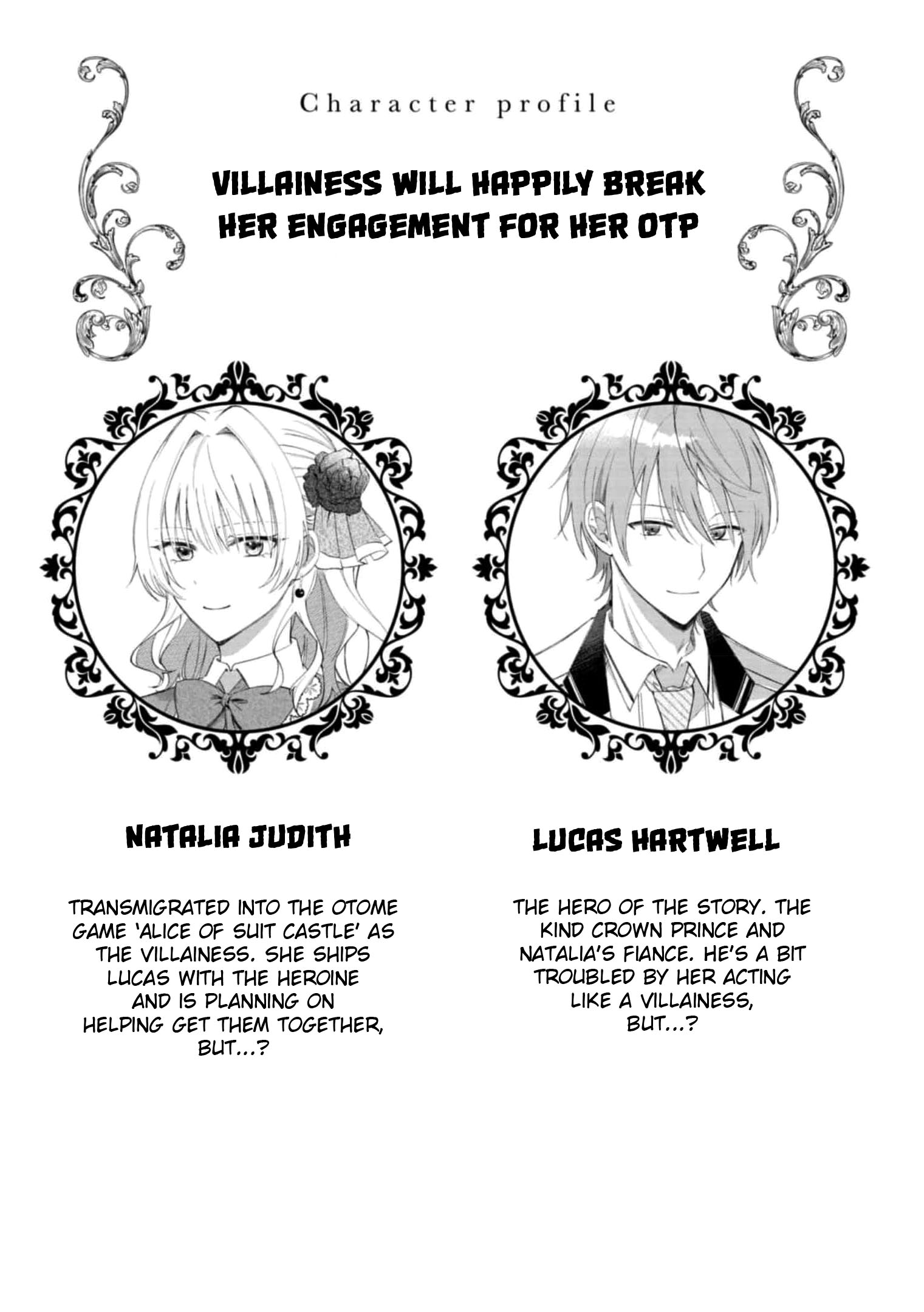 Halaman dari Though I May Be a Villainess, I'll Show You I Can Obtain Happiness! Chapter 1