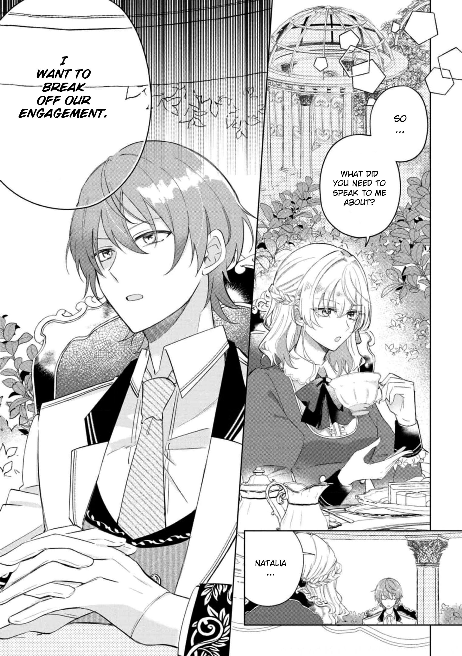 Halaman dari Though I May Be a Villainess, I'll Show You I Can Obtain Happiness! Chapter 1