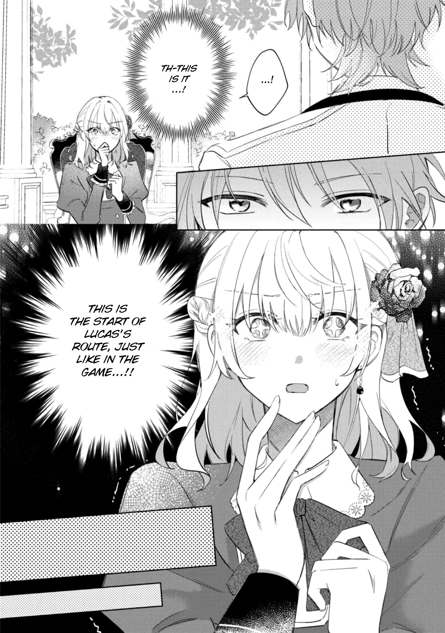 Halaman dari Though I May Be a Villainess, I'll Show You I Can Obtain Happiness! Chapter 1