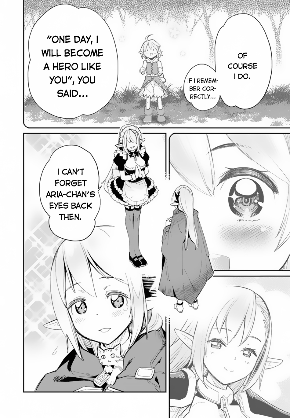 Halaman dari S-Rank Monster no "Behemoth" Dakedo, Neko to Machigawarete Elf Musume no Pet to Shite Kurashitemasu Chapter 45