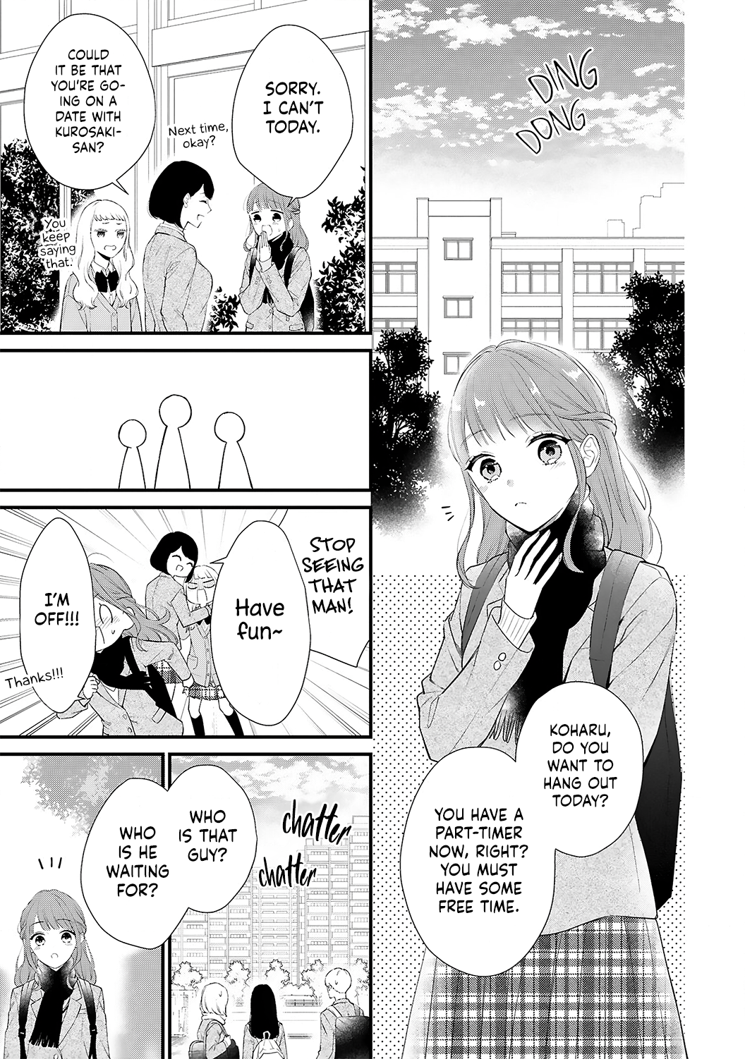 Halaman dari Kurosaki-san no Ichizuna Ai ga Tomaranai Chapter 8
