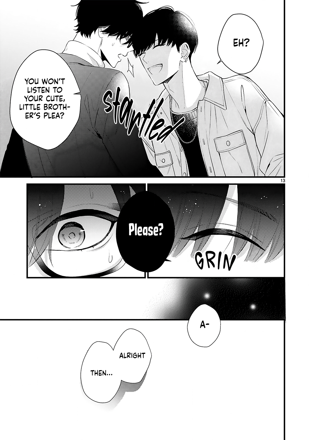 Halaman dari Kurosaki-san no Ichizuna Ai ga Tomaranai Chapter 8