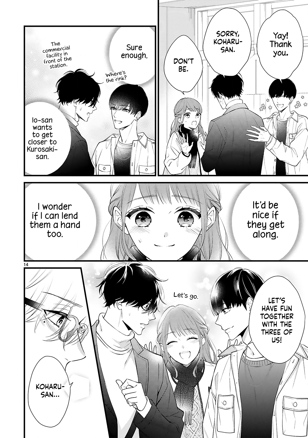 Halaman dari Kurosaki-san no Ichizuna Ai ga Tomaranai Chapter 8